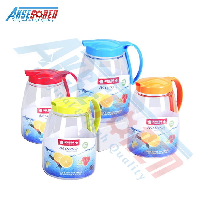 Jual Teko Air Minum Monsa Lion Star K 2921 Liter Water Jug Plastic Tempat Air Minum 9688