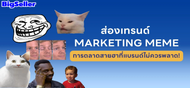 ทำกำไรให้แบรนด์ผ่านการขายขำจาก Marketing Meme พร้อมตัวอย่าง