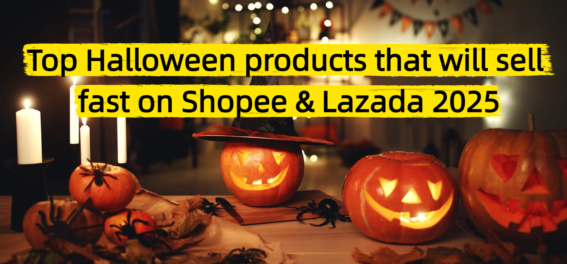 Top Halloween products that will sell fast on Shopee & Lazada 2025
