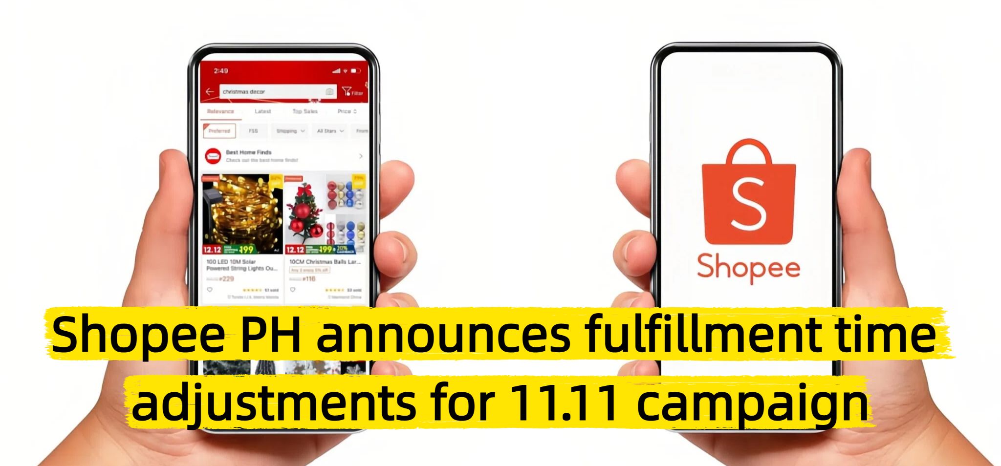 Shopee PH announces fulfillment time adjustments for 11.11 campaign