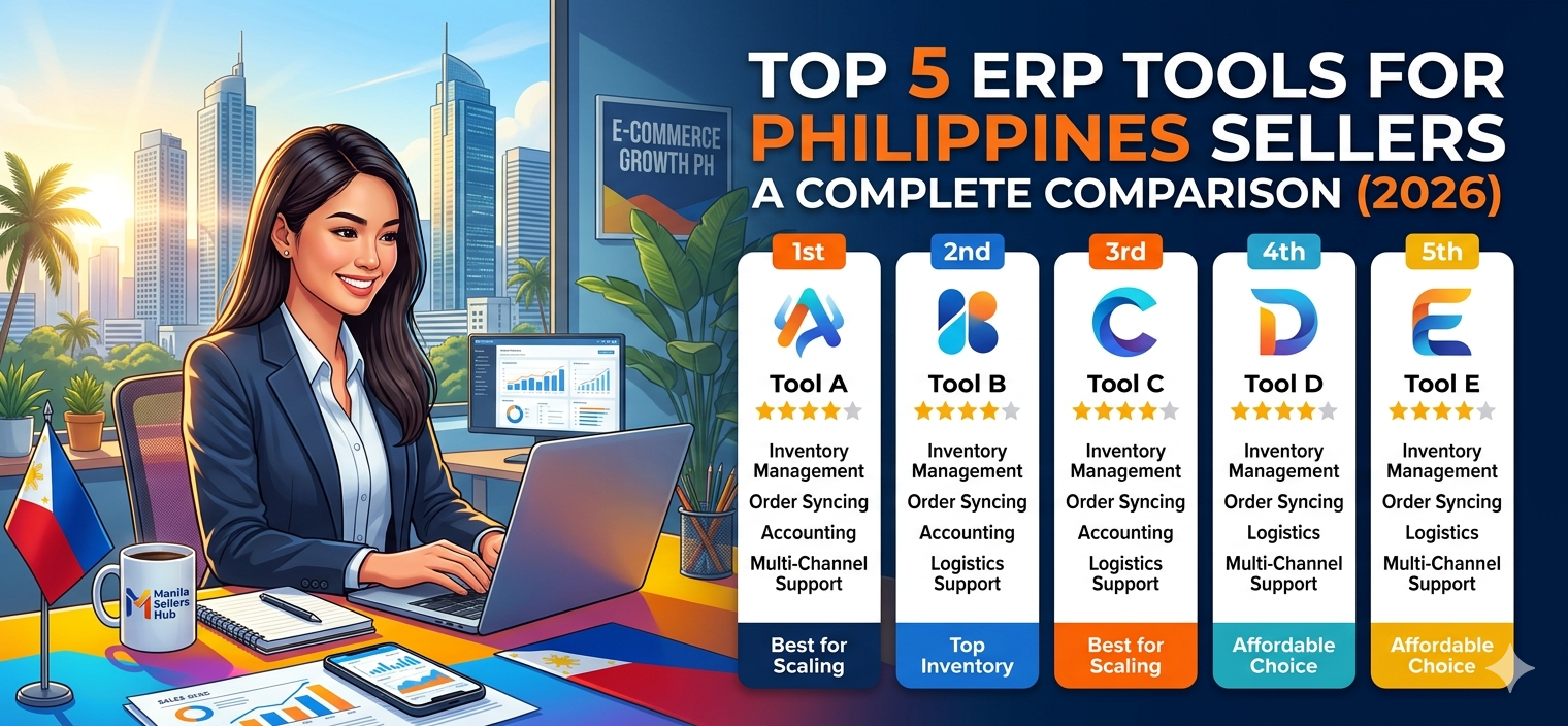 Top 5 ERP Tools for Philippines Sellers: A Complete Comparison (2026)