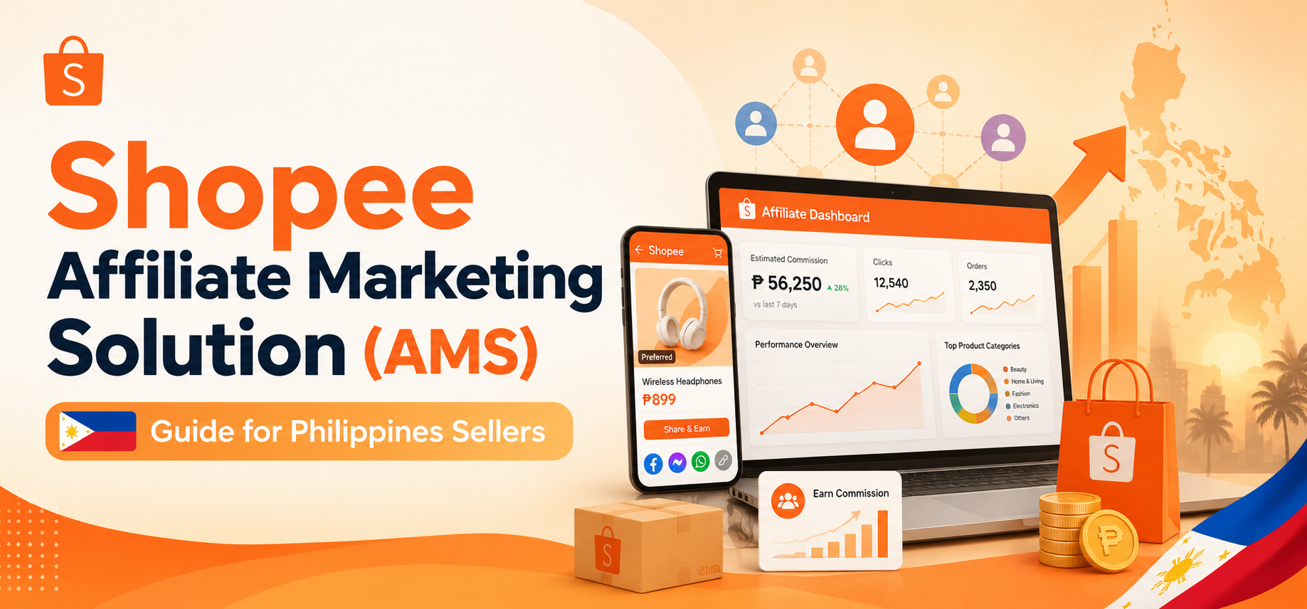 Shopee Affiliate Marketing Solution (AMS): Guide for Philippines Sellers