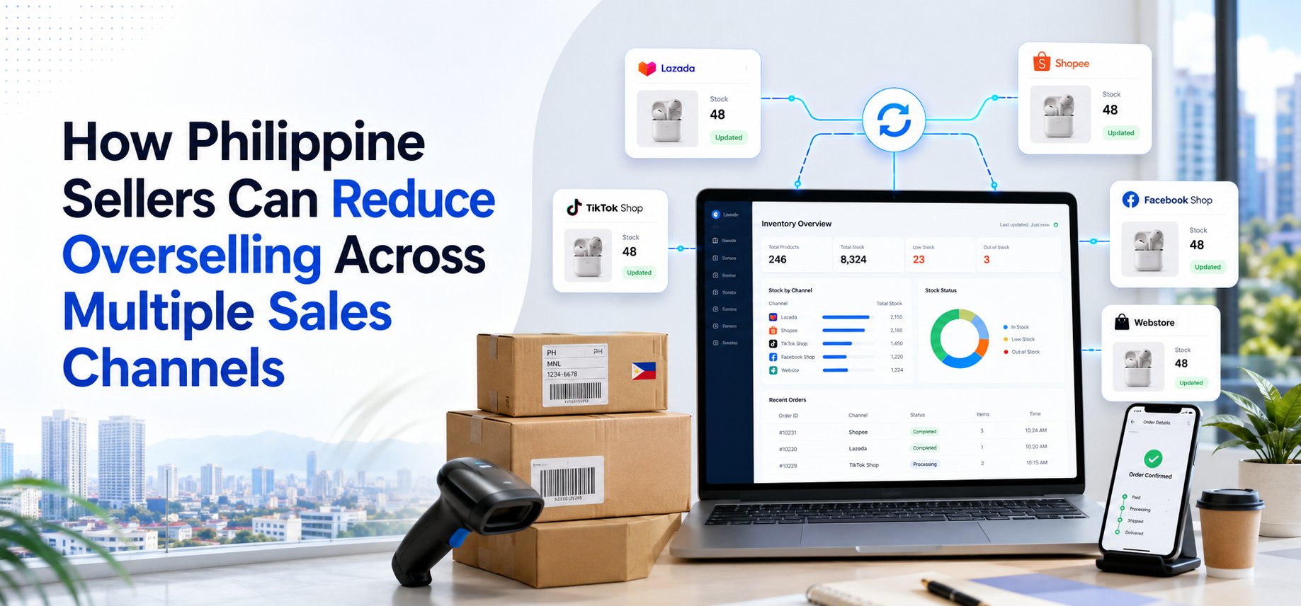 How Philippine Sellers Can Reduce Overselling Across Multiple Sales Channels