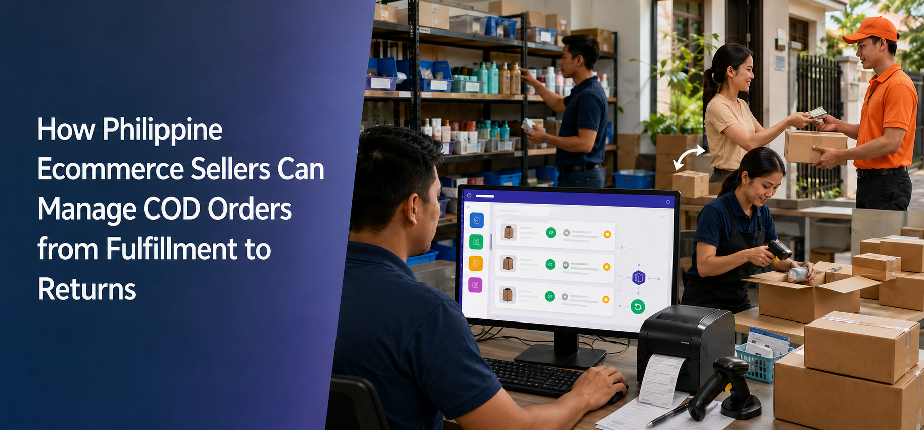 How Philippine Ecommerce Sellers Can Manage COD Orders from Fulfillment to Returns
