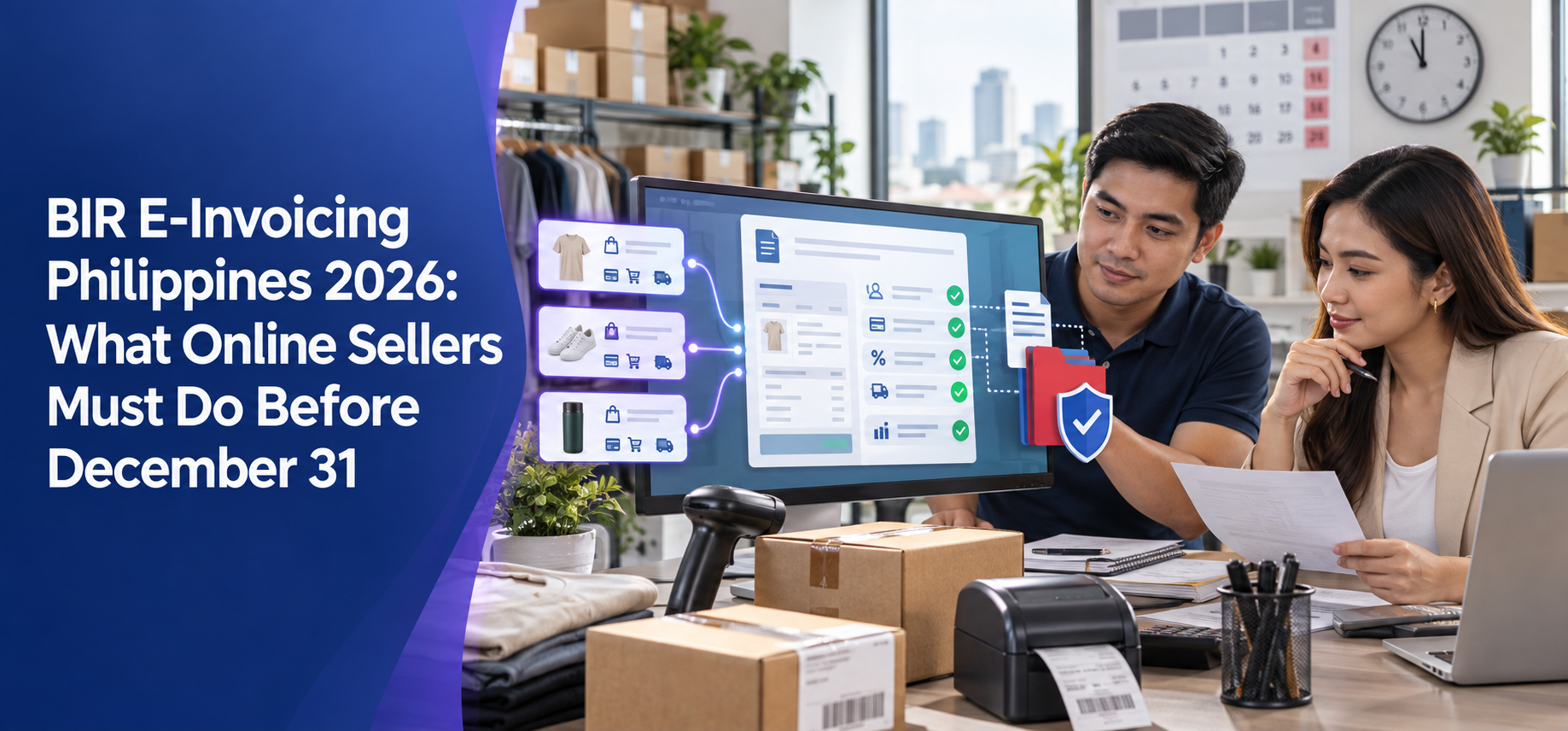 BIR E-Invoicing Philippines 2026: What Online Sellers Must Do Before December 31