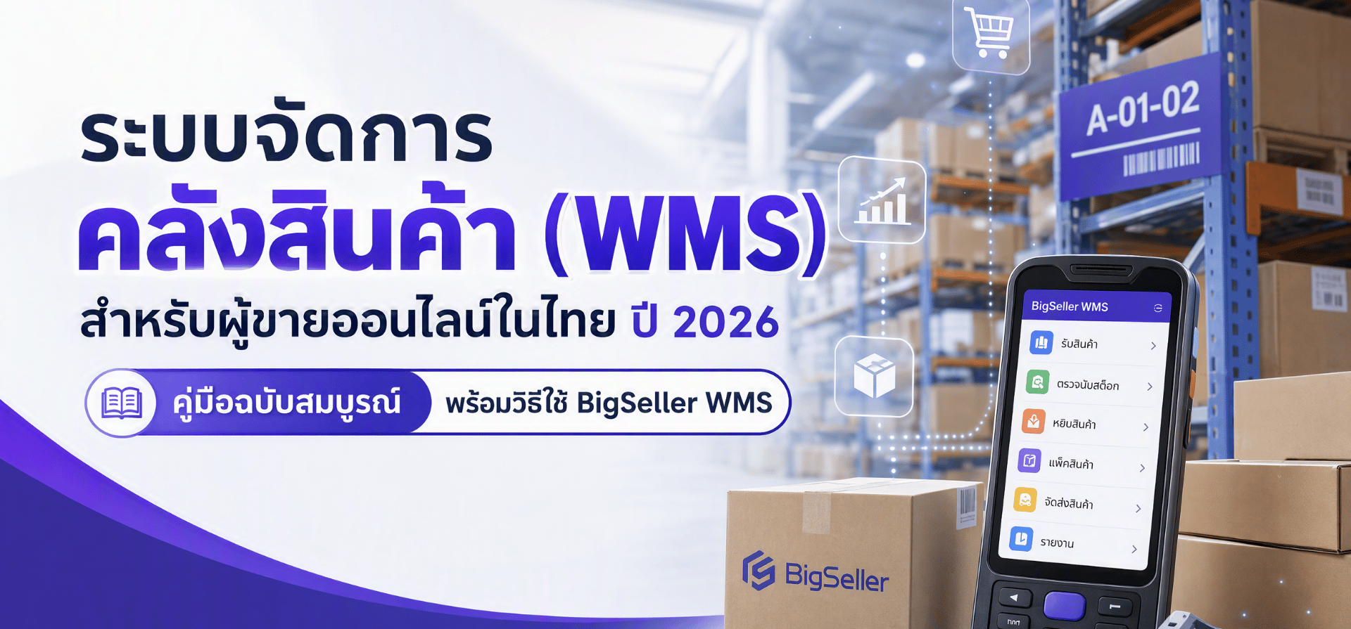 ระบบจัดการคลังสินค้า (WMS) สำหรับผู้ขายออนไลน์ในไทย ปี 2026: คู่มือฉบับสมบูรณ์ พร้อมวิธีใช้ BigSeller WMS
