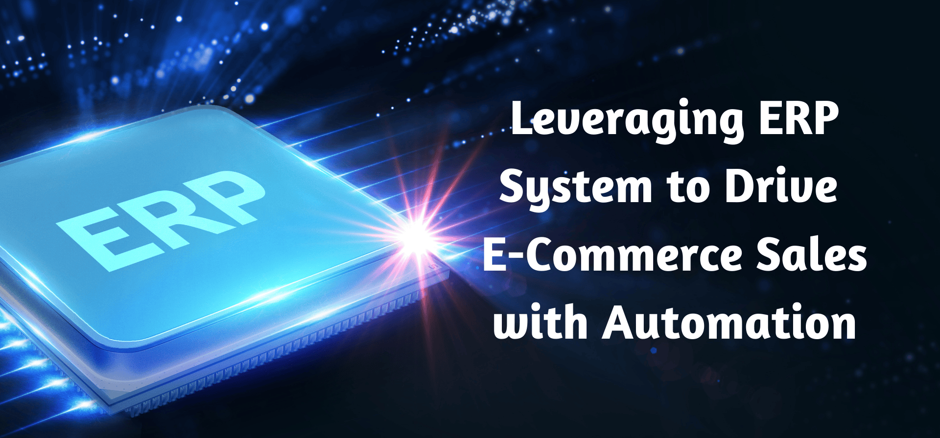 Leveraging ERP System to Drive E-Commerce Sales with Automation