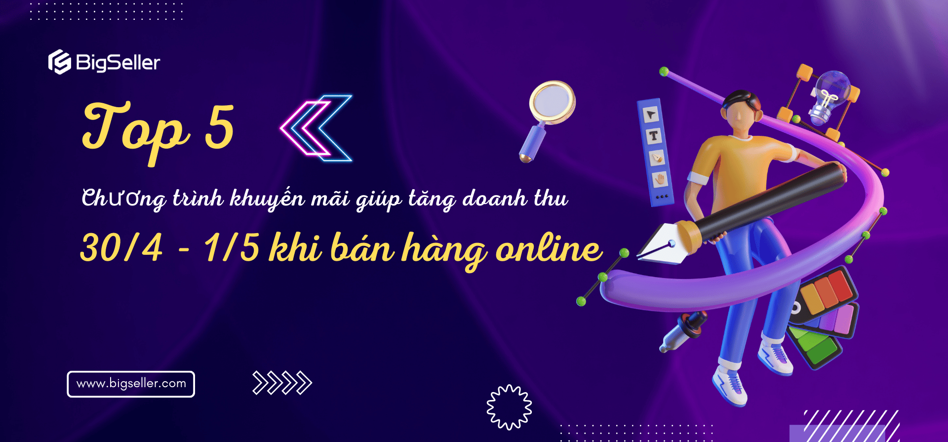 Top 5 chương trình khuyến mãi giúp tăng doanh thu dịp 30/4 - 1/5 khi bán hàng online