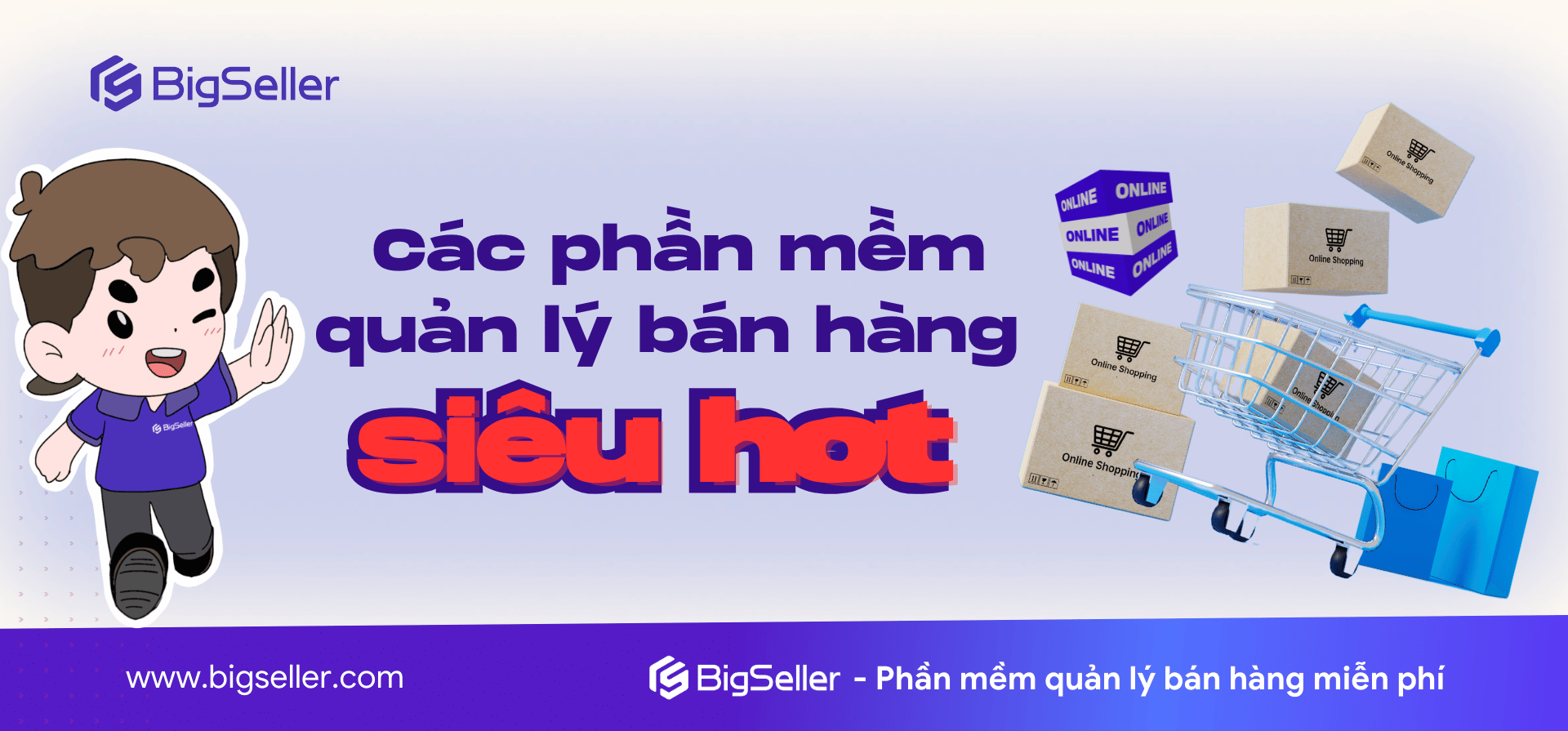 Các phần mềm quản lý bán hàng online miễn phí hot nhất hiện nay