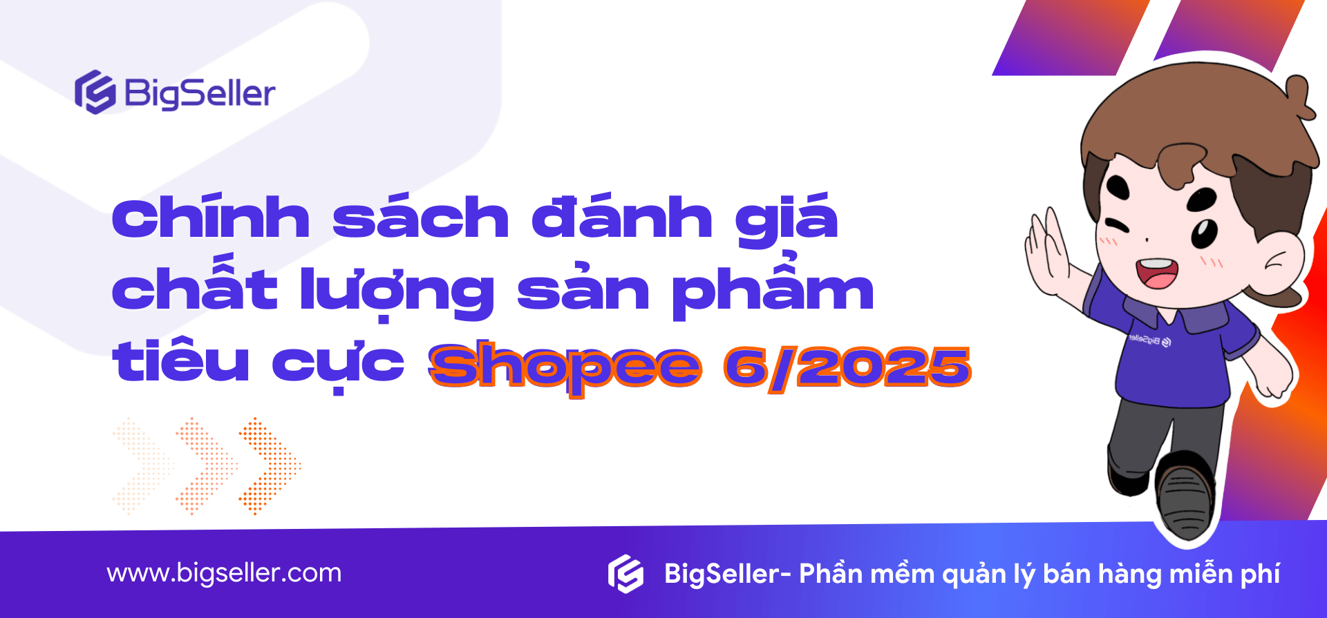 Cập nhật chính sách đánh giá chất lượng sản phẩm tiêu cực Shopee