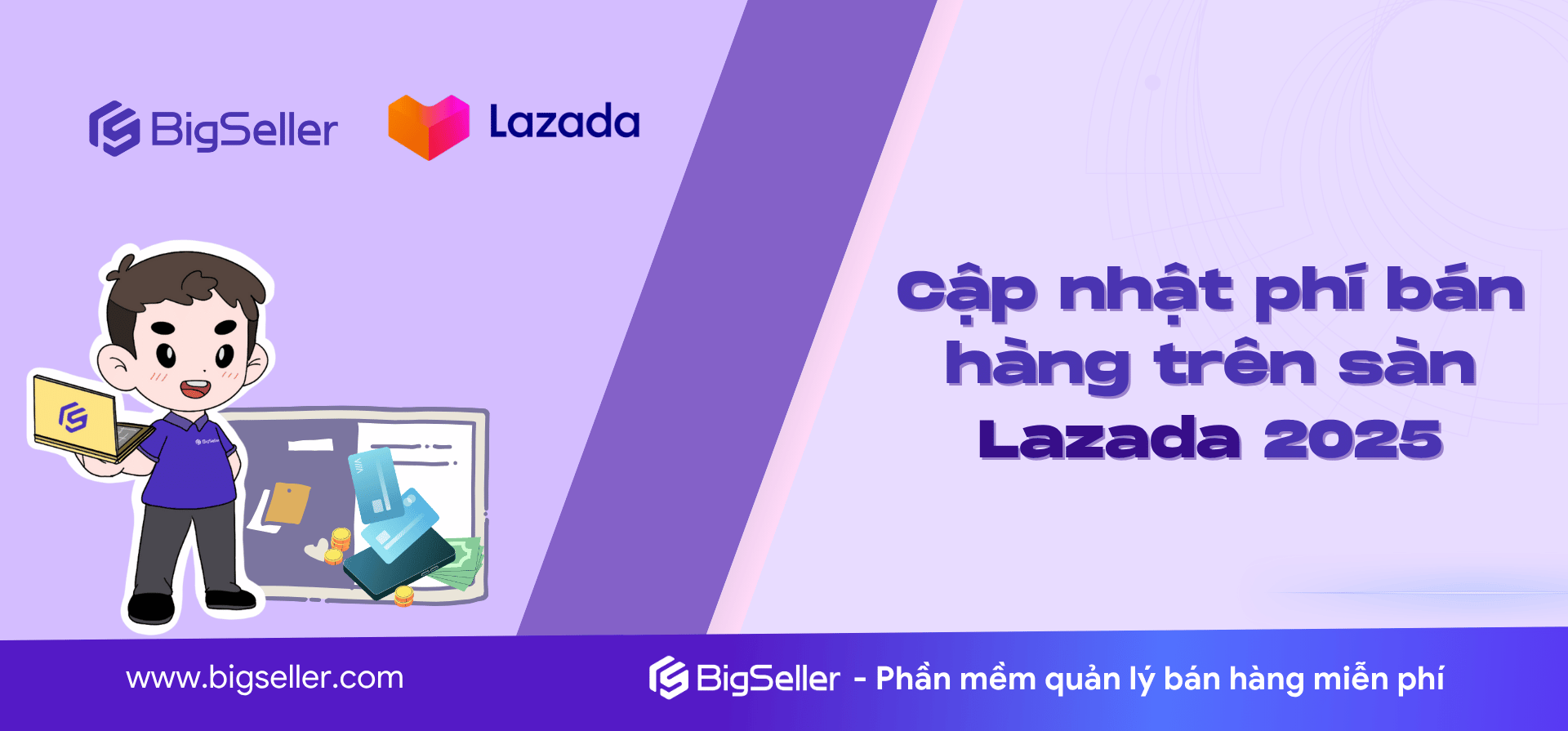 Cập nhật phí bán hàng trên sàn Lazada 2025