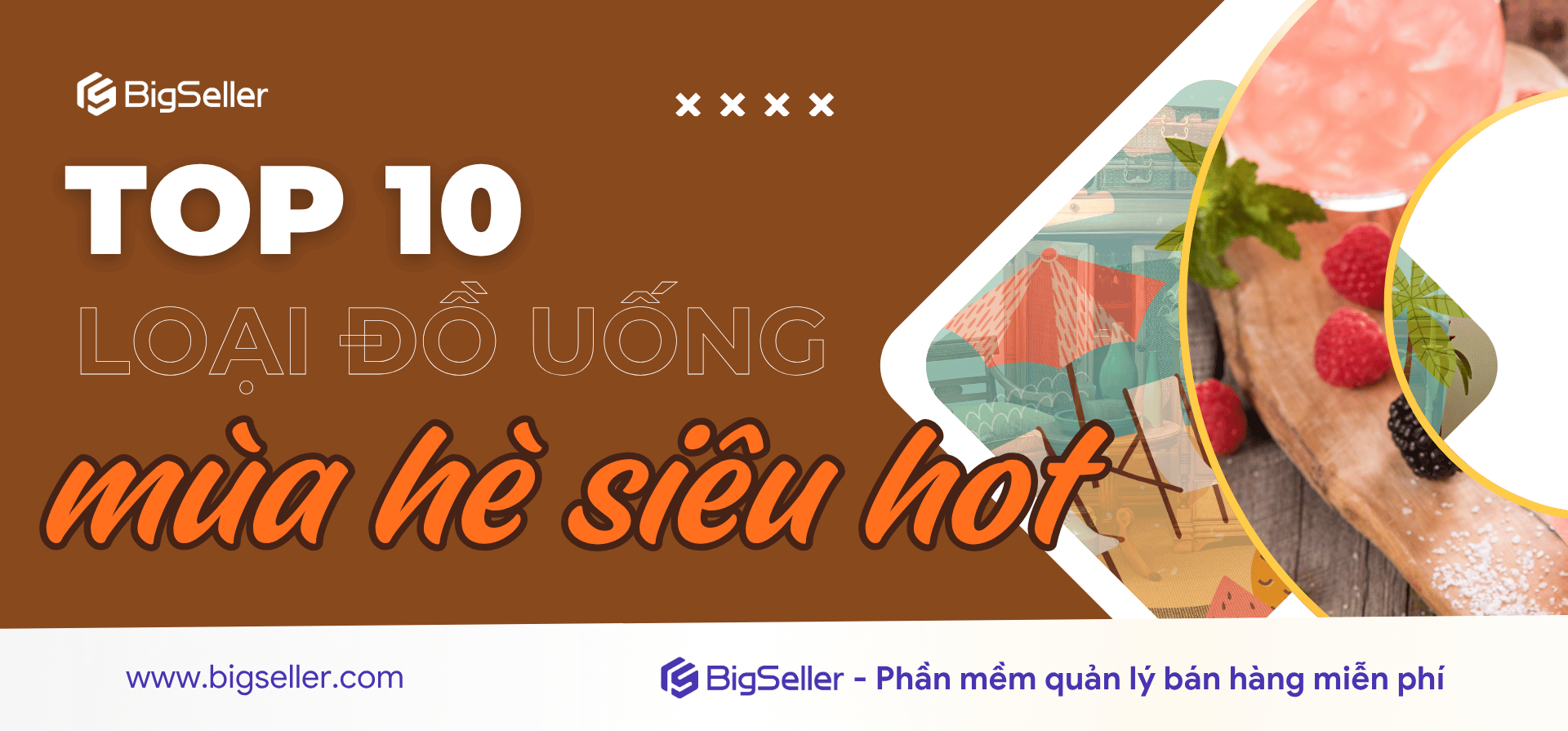 Top 10 loại đồ uống giải khát mùa hè siêu hot bạn không nên bỏ lỡ
