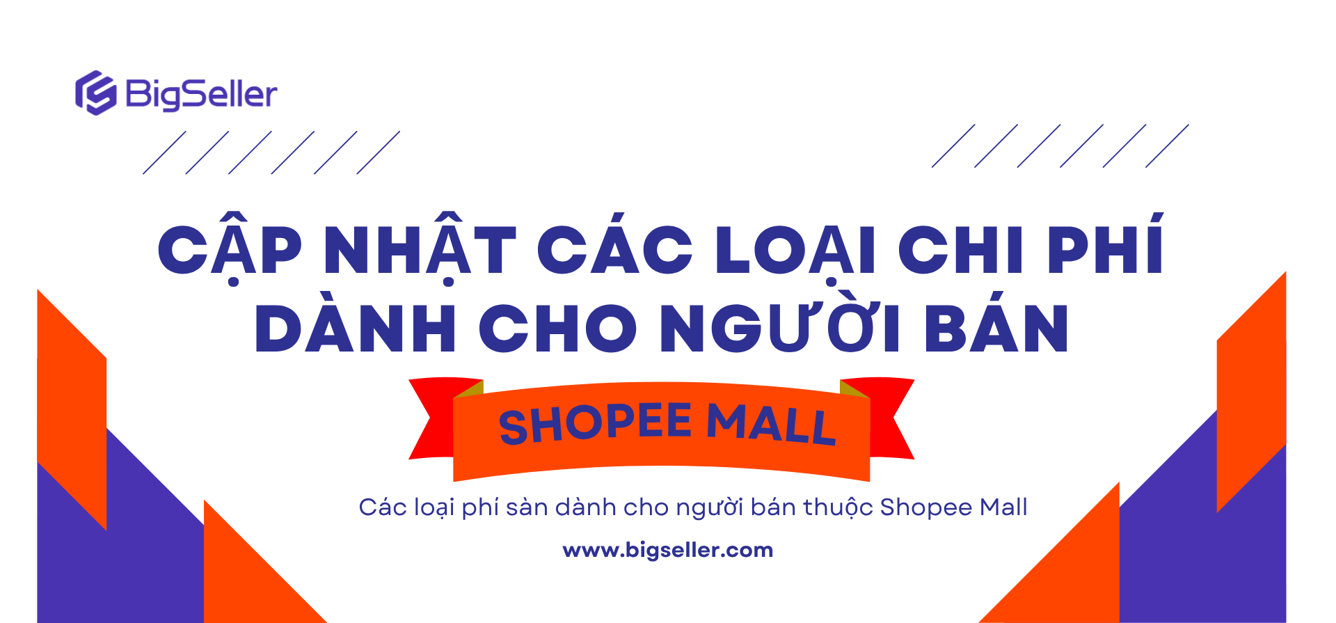Cập nhật tất tần tật các loại phí sàn dành cho người bán thuộc Shopee Mall