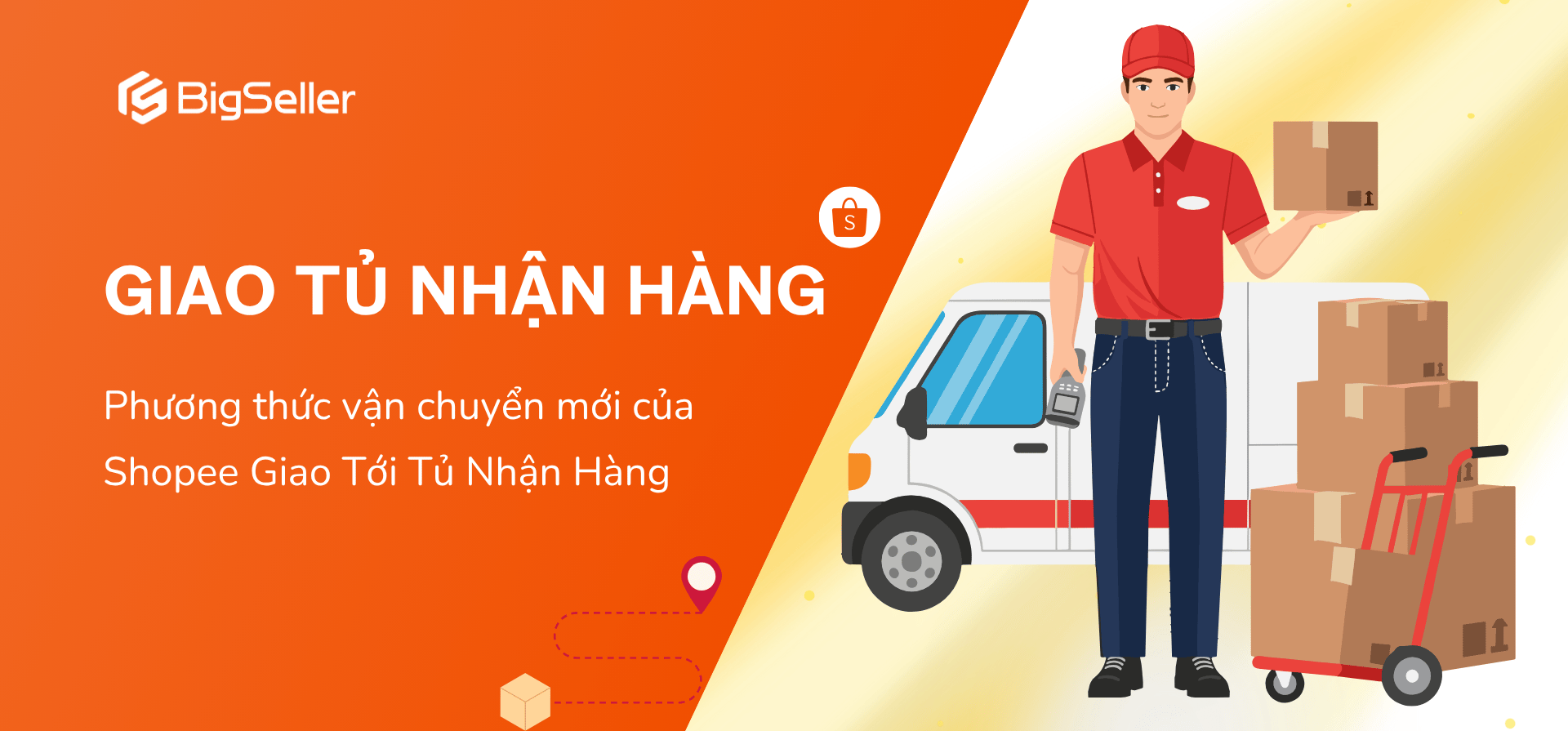 Phương thức vận chuyển mới của Shopee Giao Tới Tủ Nhận Hàng
