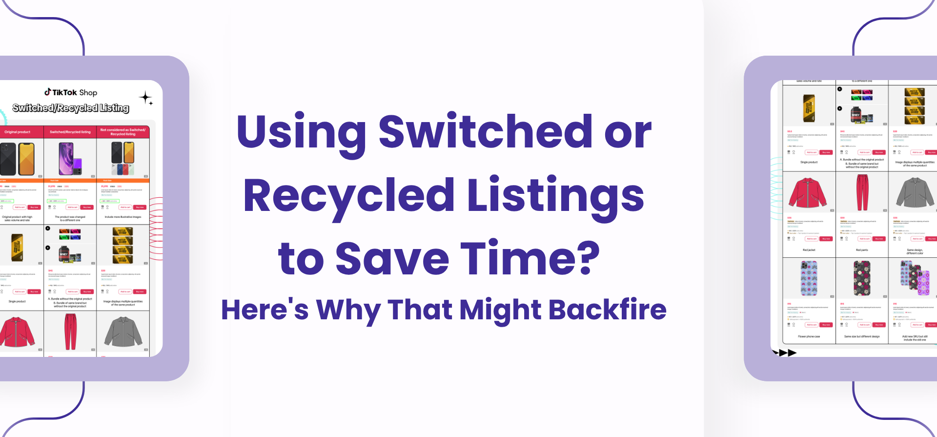 Using Switched or Recycled Listings to Save Time? Here's Why That Might Backfire