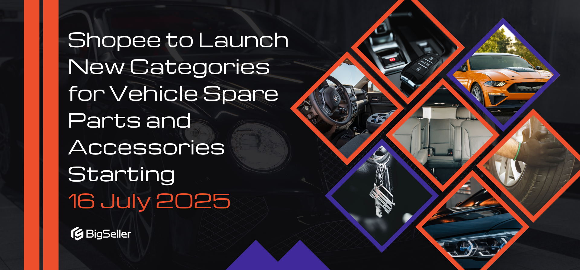 Shopee to Launch New Categories for Vehicle Spare Parts and Accessories Starting 16 July 2025
