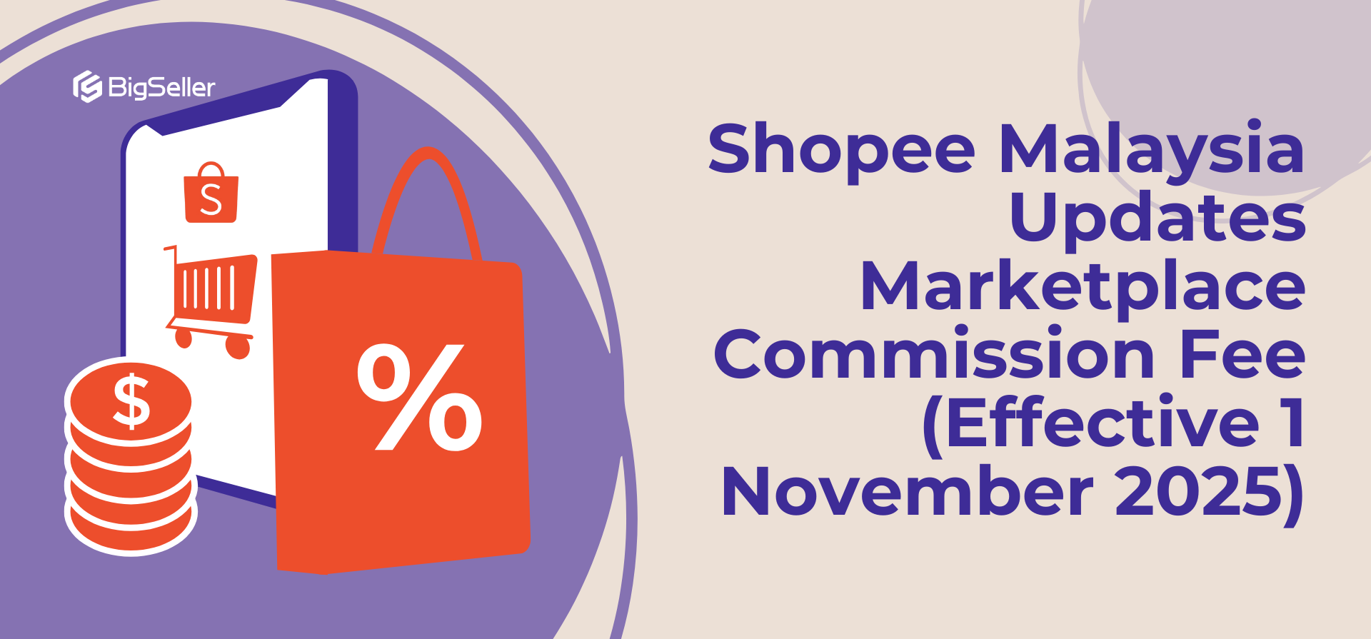 Shopee Malaysia Updates Marketplace Commission Fee (Effective 1 November 2025)