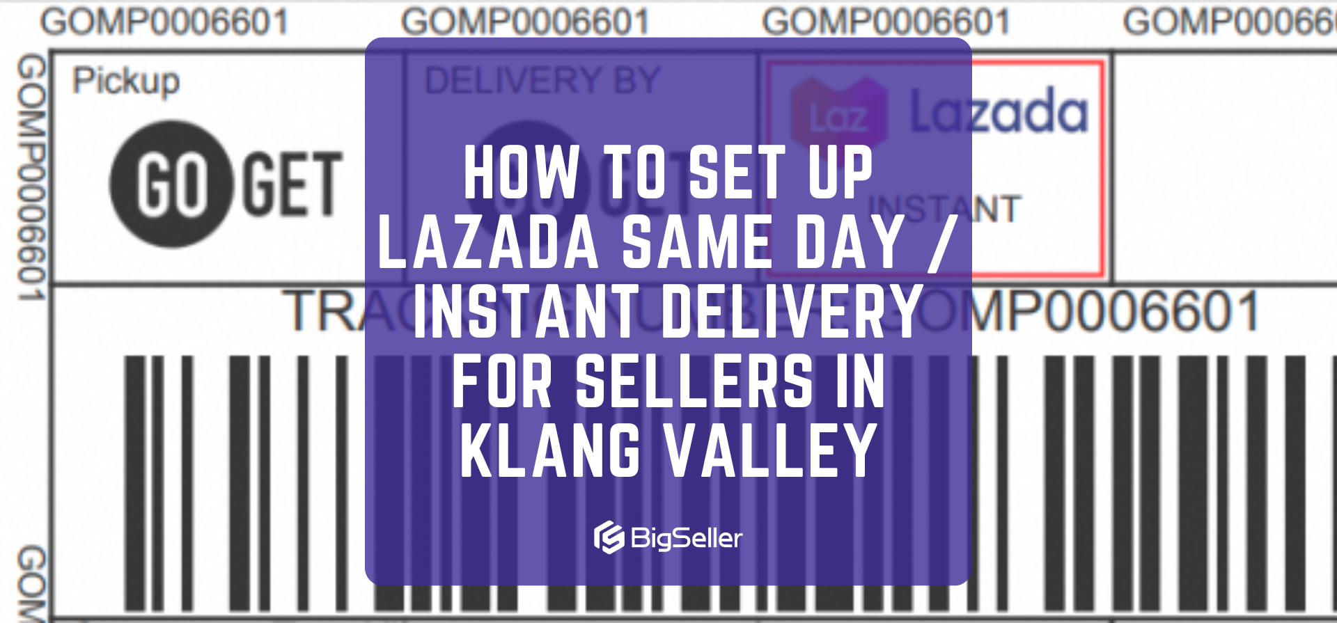 How to Set Up Lazada Same Day / Instant Delivery for Sellers in Klang Valley