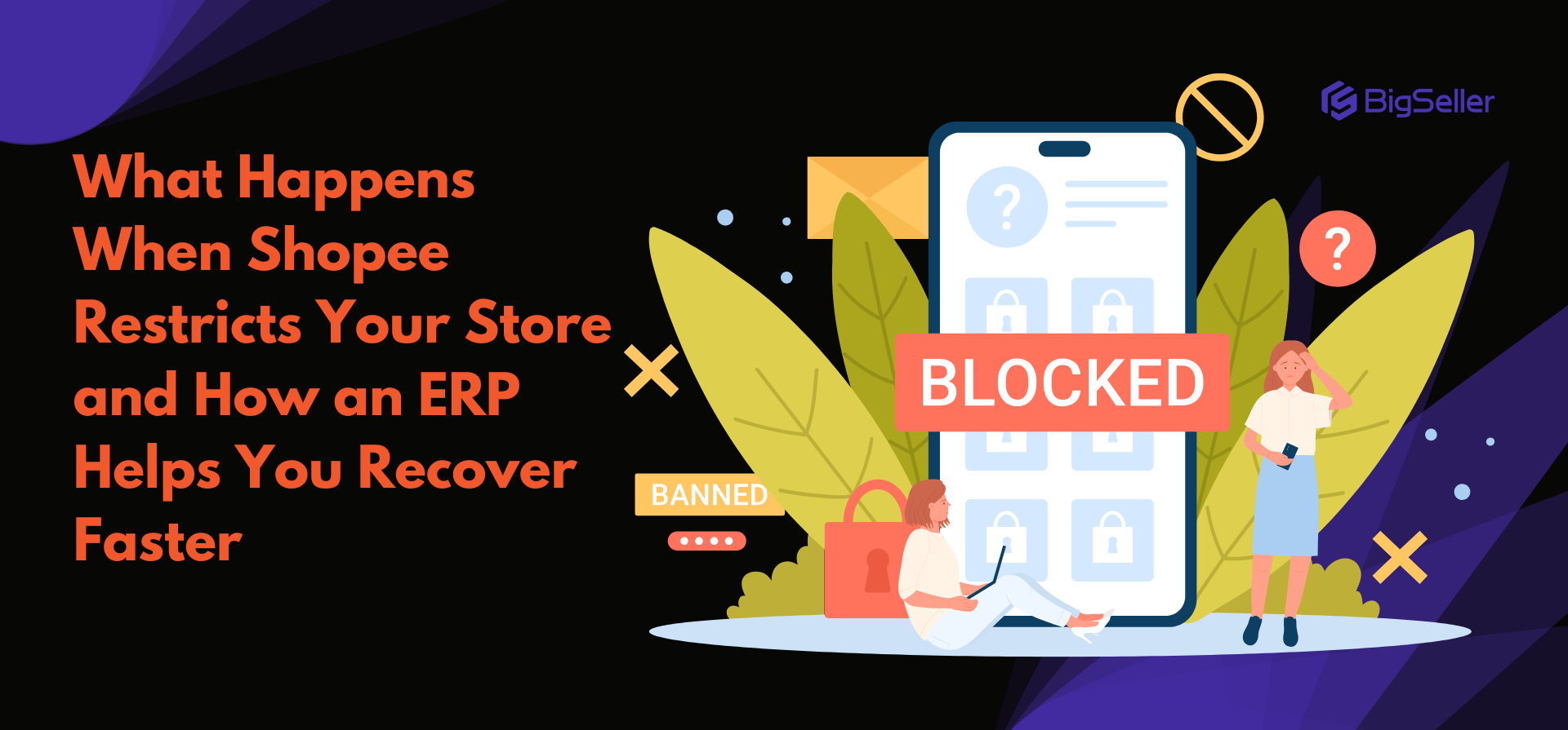 What Happens When Shopee Restricts Your Store and How an ERP Helps You Recover Faster