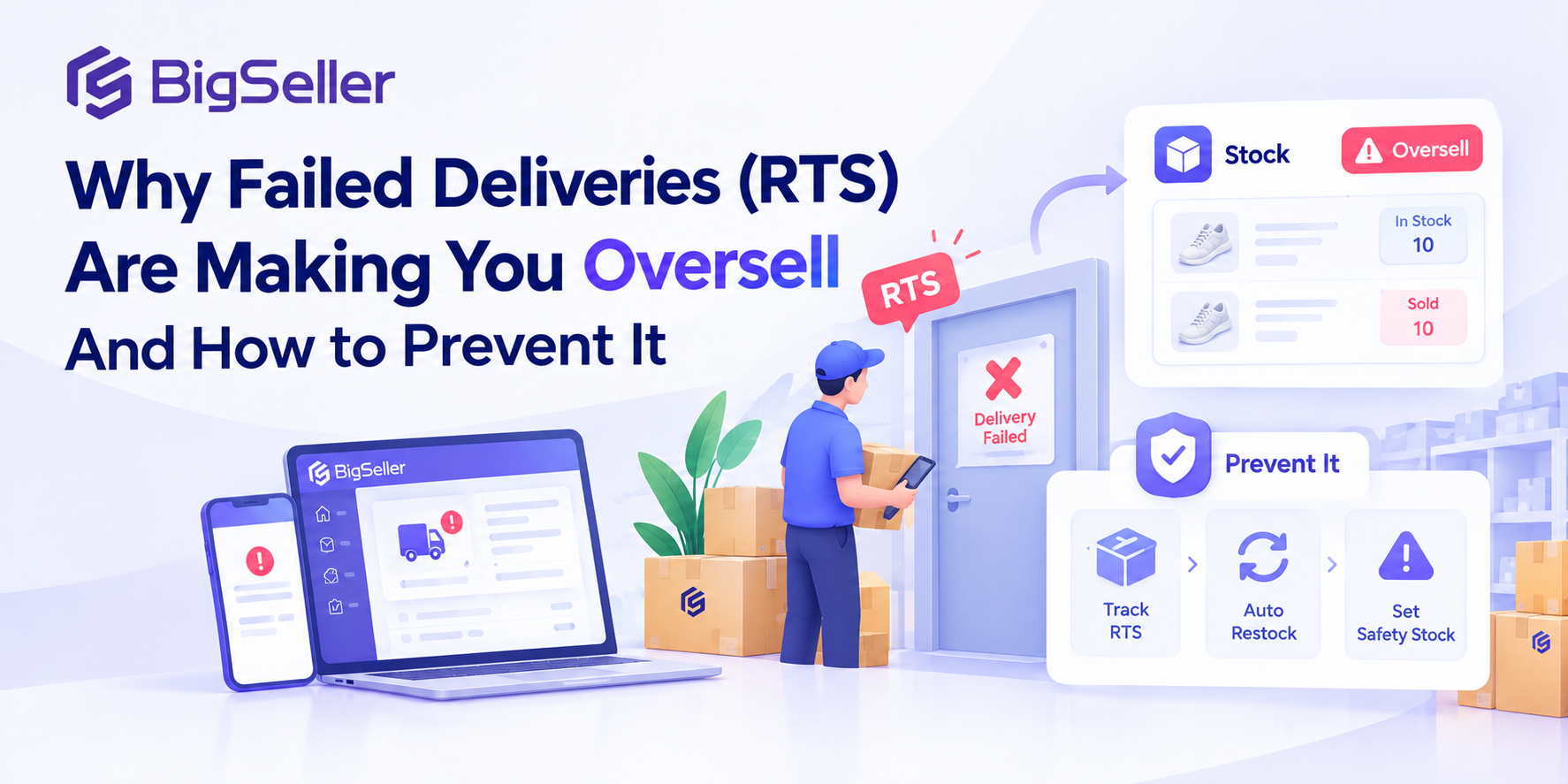 Why Failed Deliveries (RTS) Are Making You Oversell And How to Prevent It 