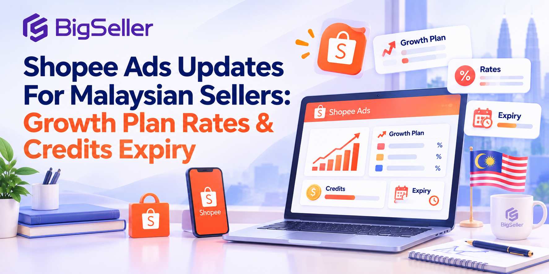 Shopee Ads Updates For Malaysian Sellers: Growth Plan Rates & Credits Expiry