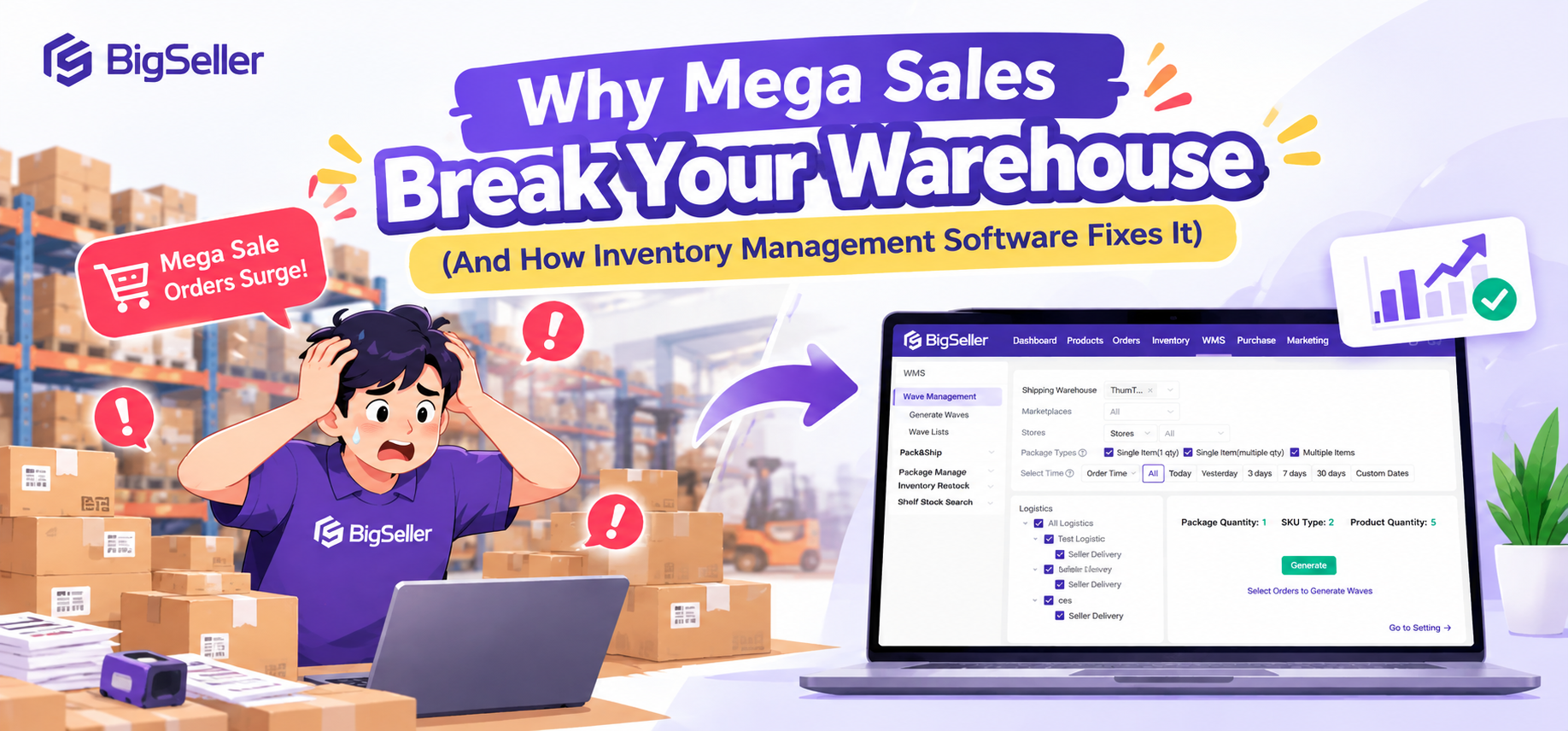 Why Mega Sales Break Your Warehouse (And How Inventory Management Software Fixes It) 