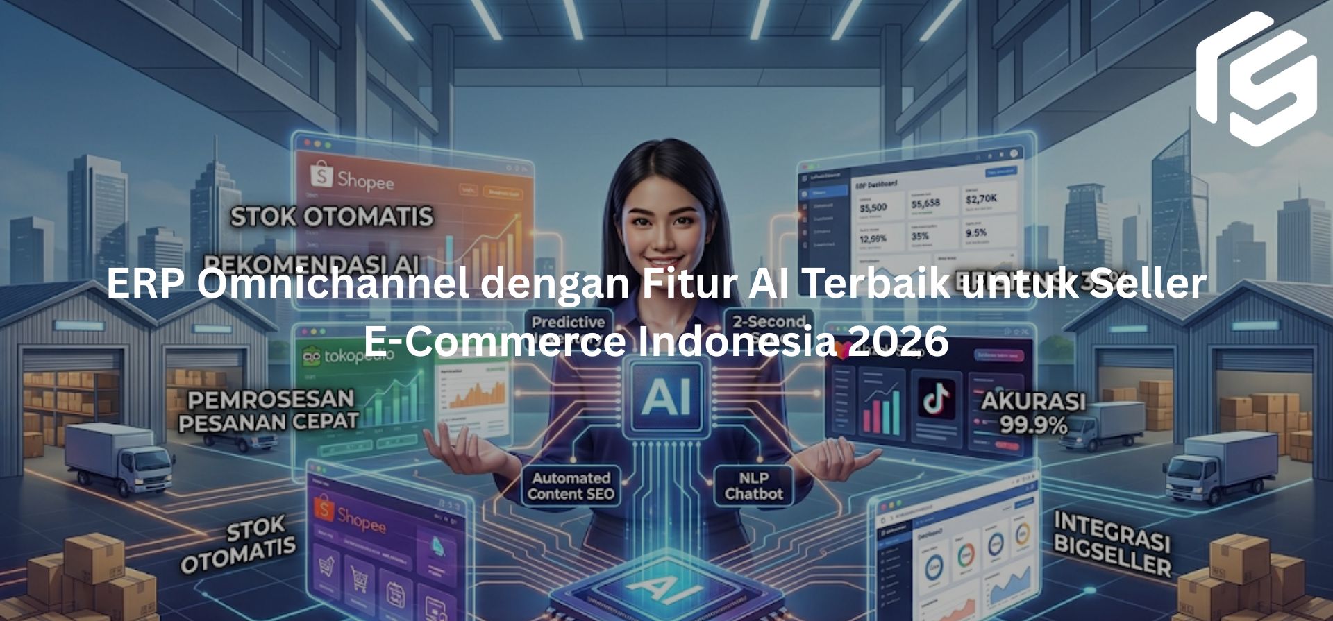 ERP Omnichannel dengan Fitur AI Terbaik untuk Seller E-Commerce Indonesia 2026