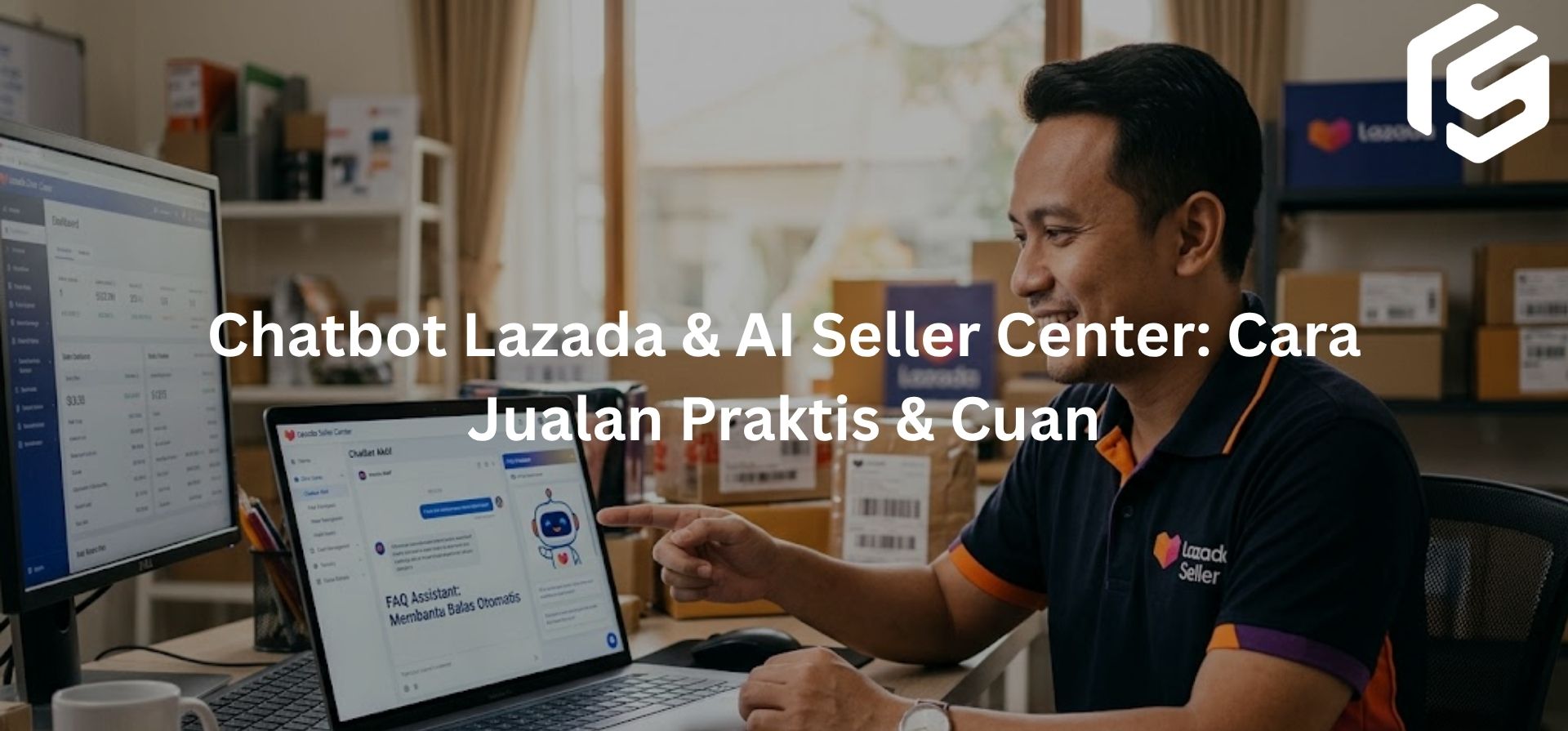Penting! Lazada Punya Chatbot Canggih, Penjual Lebih Mudah Berdagang