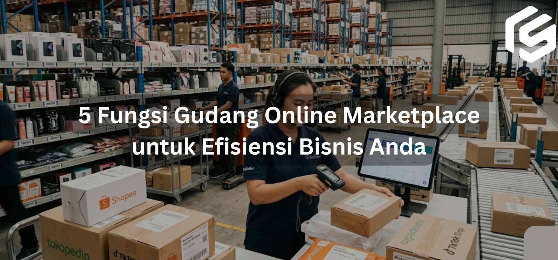 5 Fungsi Gudang Online Marketplace untuk Efisiensi Bisnis, Seller Wajib Tahu!