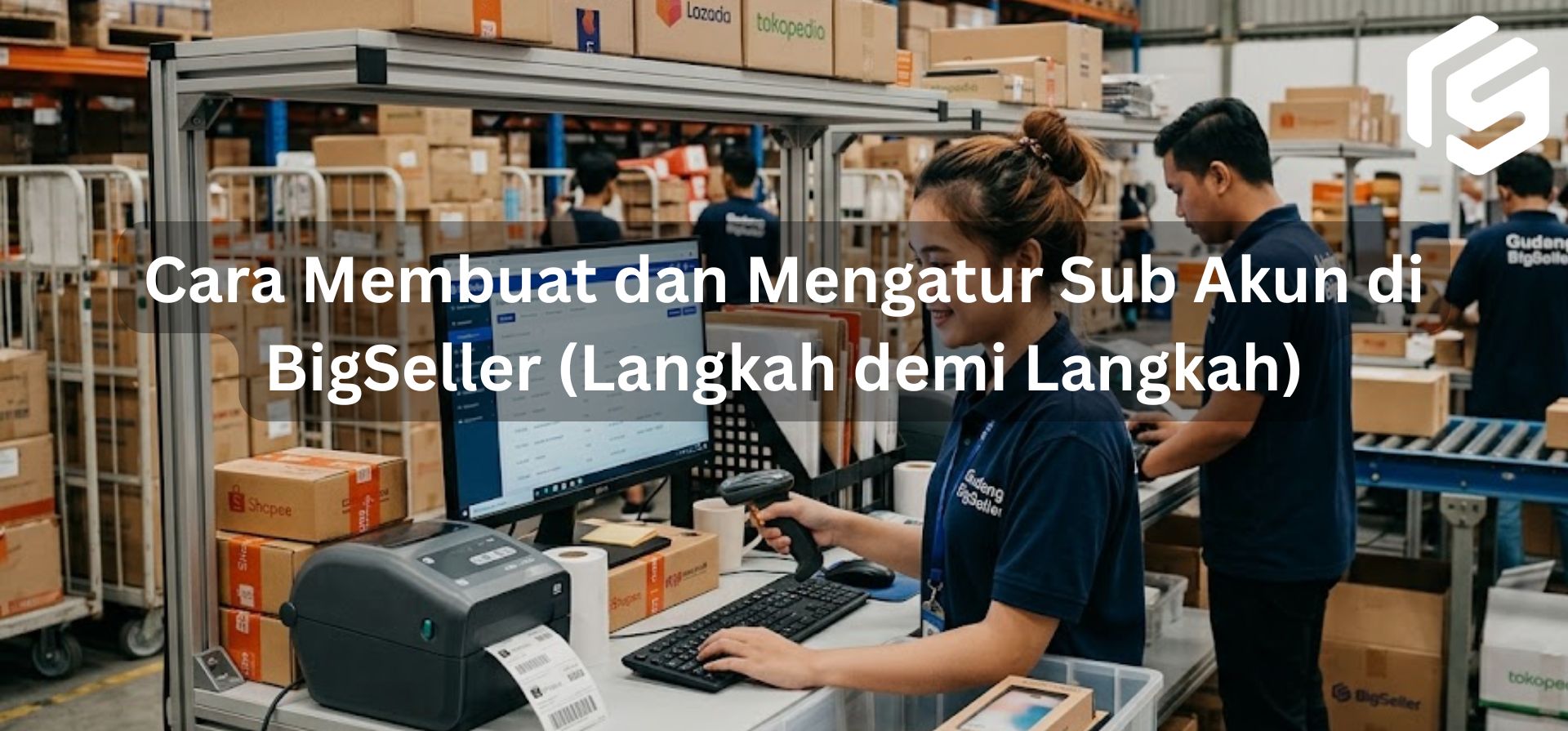 Cara Membuat dan Mengatur Sub Akun di BigSeller (Langkah demi Langkah)