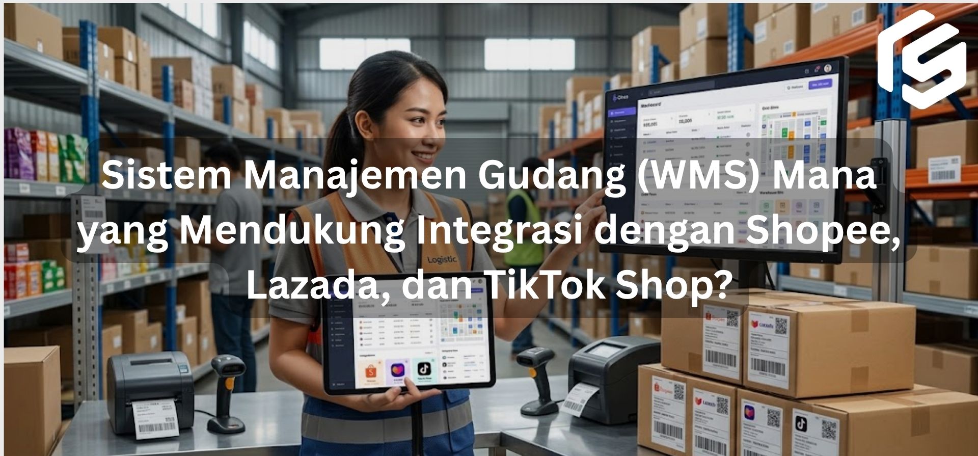 Sistem Manajemen Gudang (WMS) Mana yang Mendukung Integrasi dengan Shopee, Lazada, dan TikTok Shop?