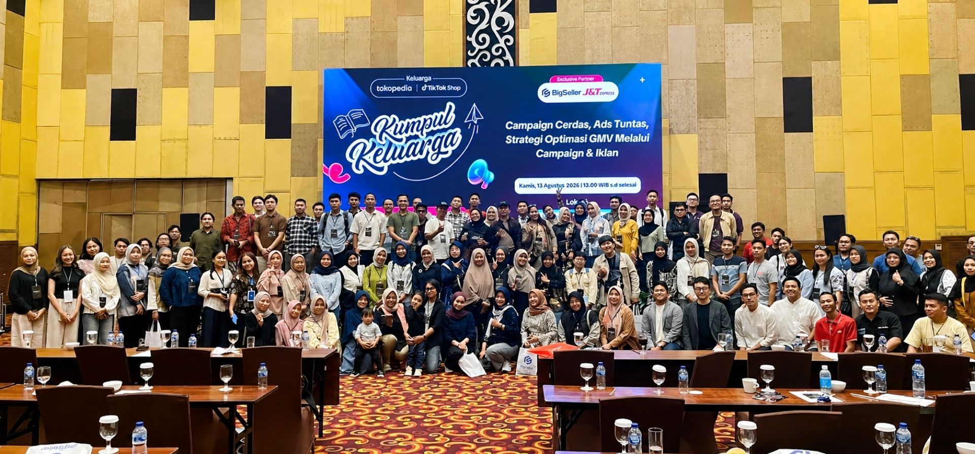 Strategi Optimasi GMV Maksimal: Intip Ilmu dari Kumpul Keluarga Tokopedia & TikTok Shop Bersama BigSeller