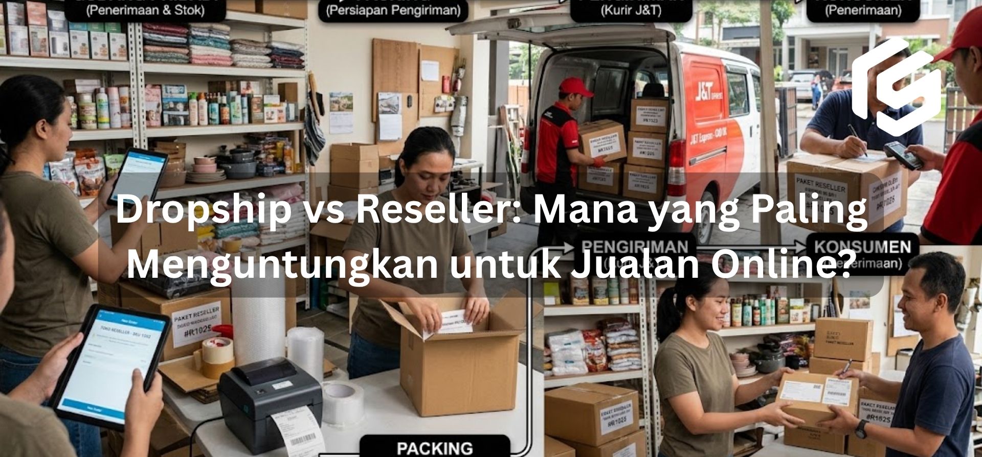 Dropship vs Reseller: Mana yang Paling Worth It untuk Jualan Online?