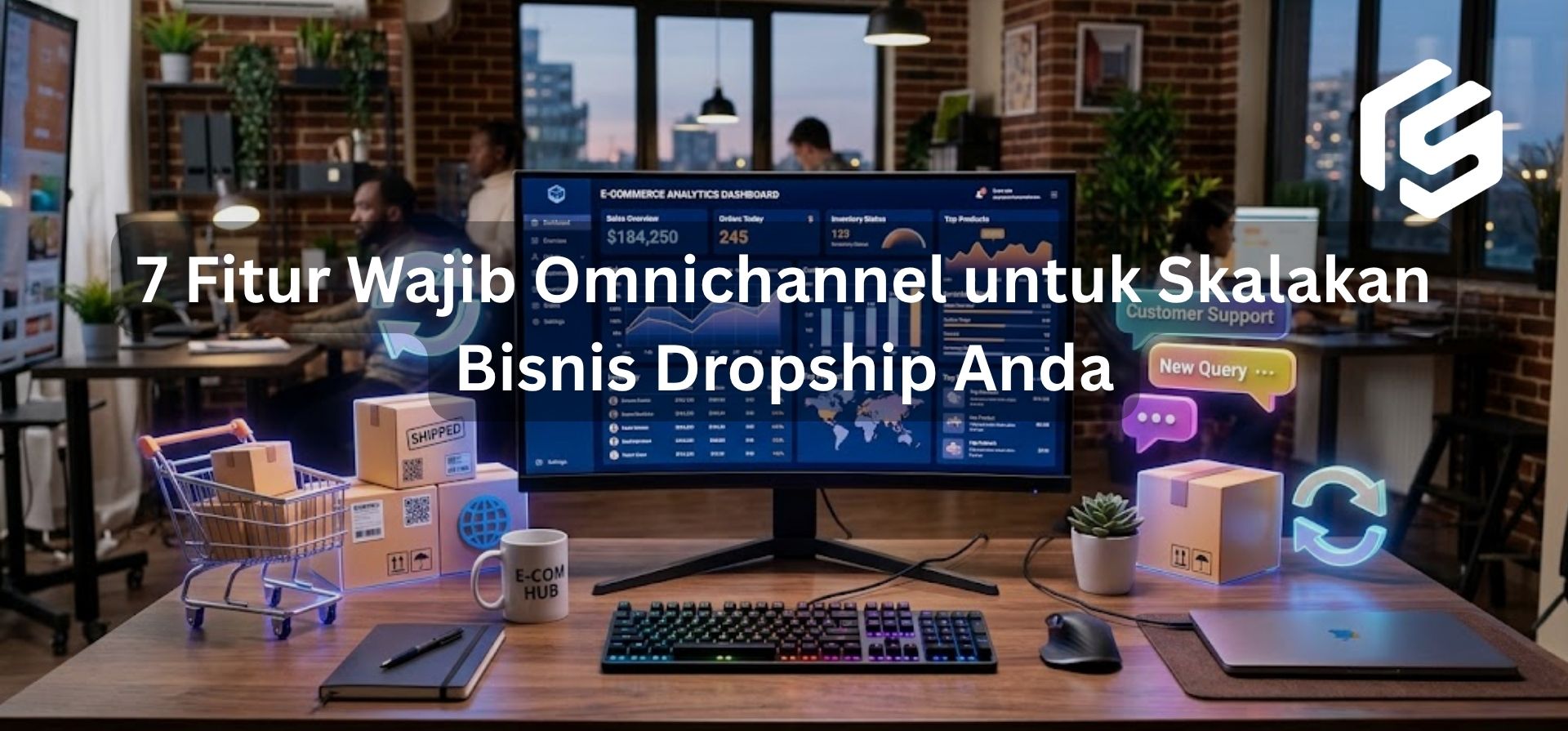 7 Fitur Wajib Omnichannel untuk Skalakan Bisnis Dropship Anda