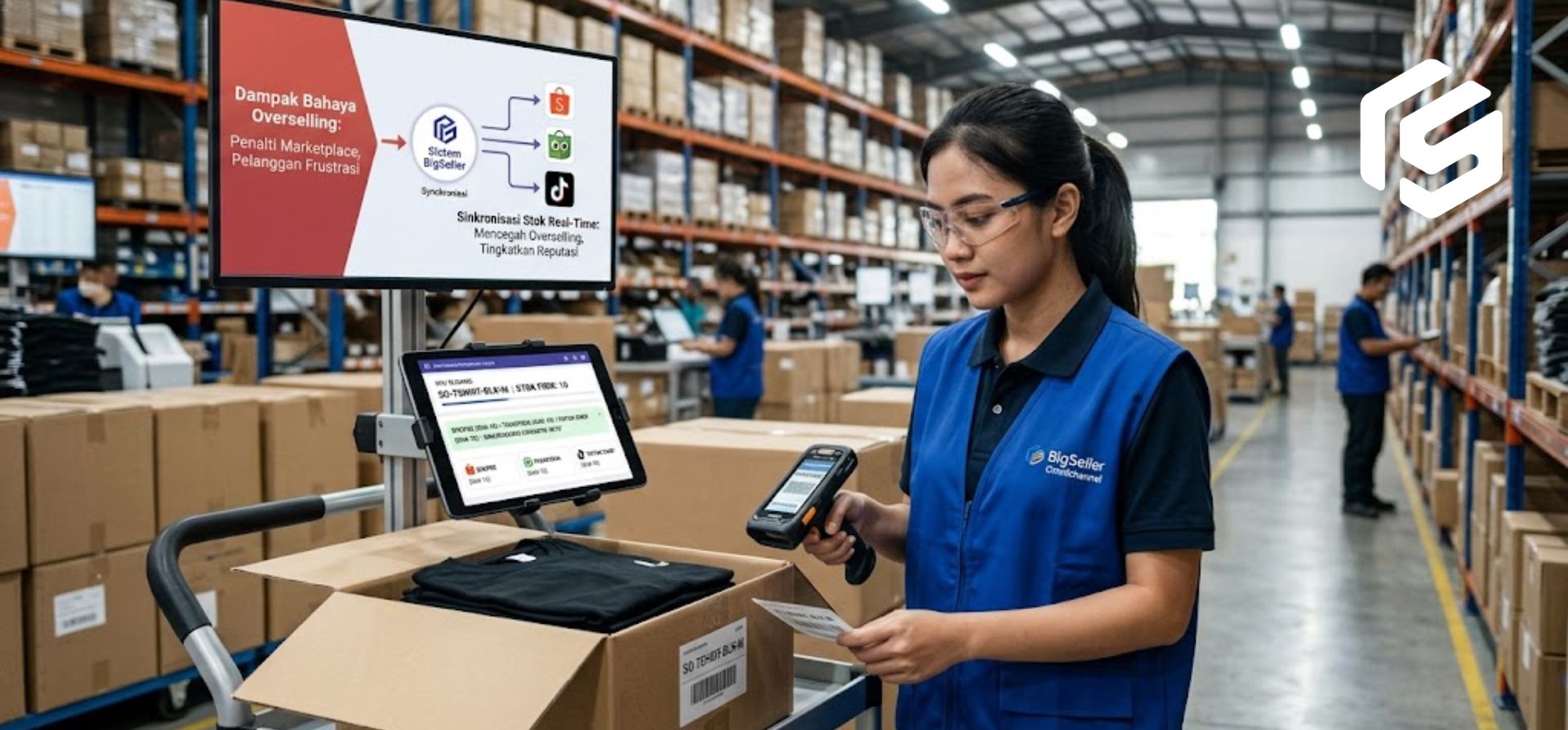 Bahaya Overselling Toko Online dan Cara Kerja Otomatis Fitur SKU Gudang