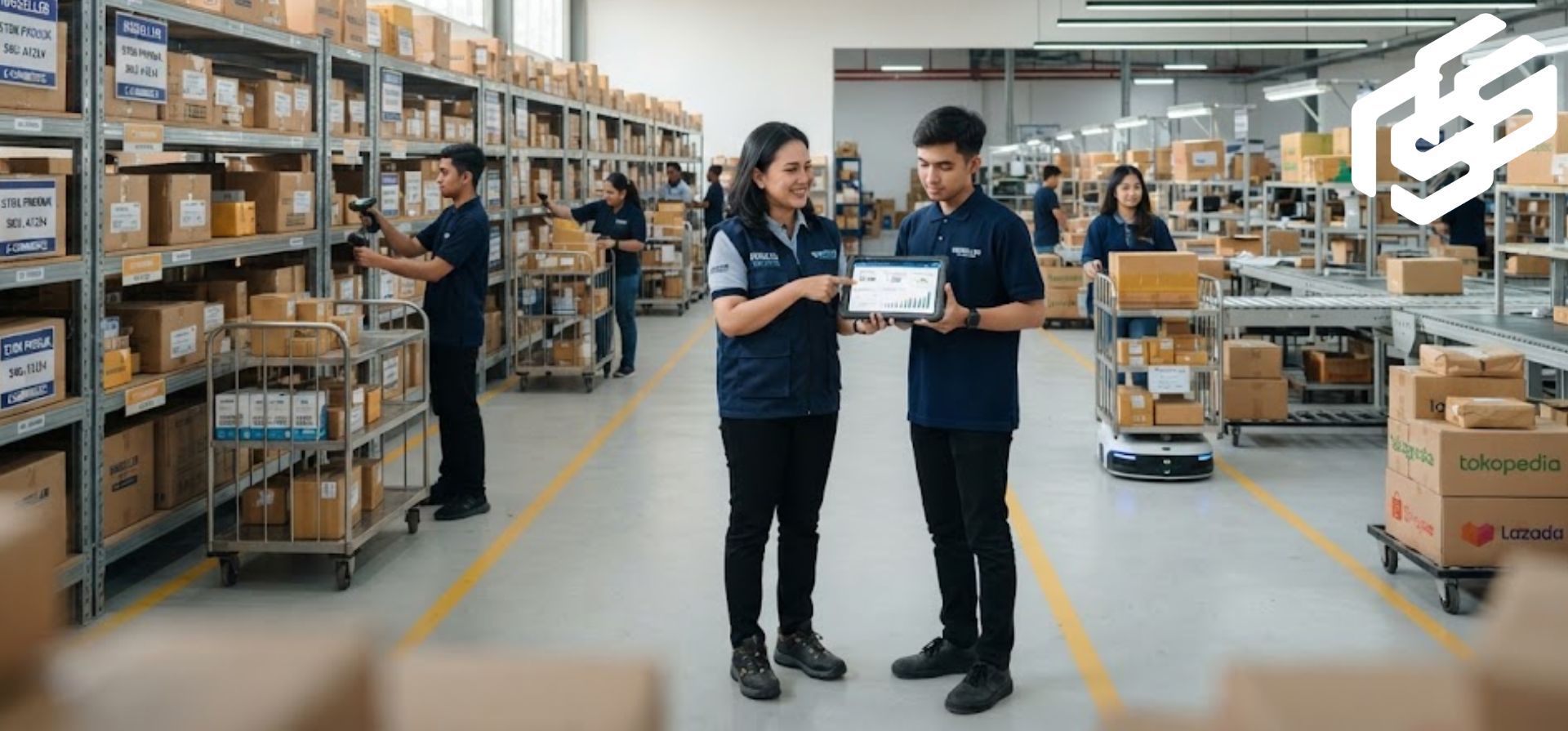 5 Manfaat Menggunakan Sistem Pergudangan Stok Produk untuk Bisnis E-Commerce