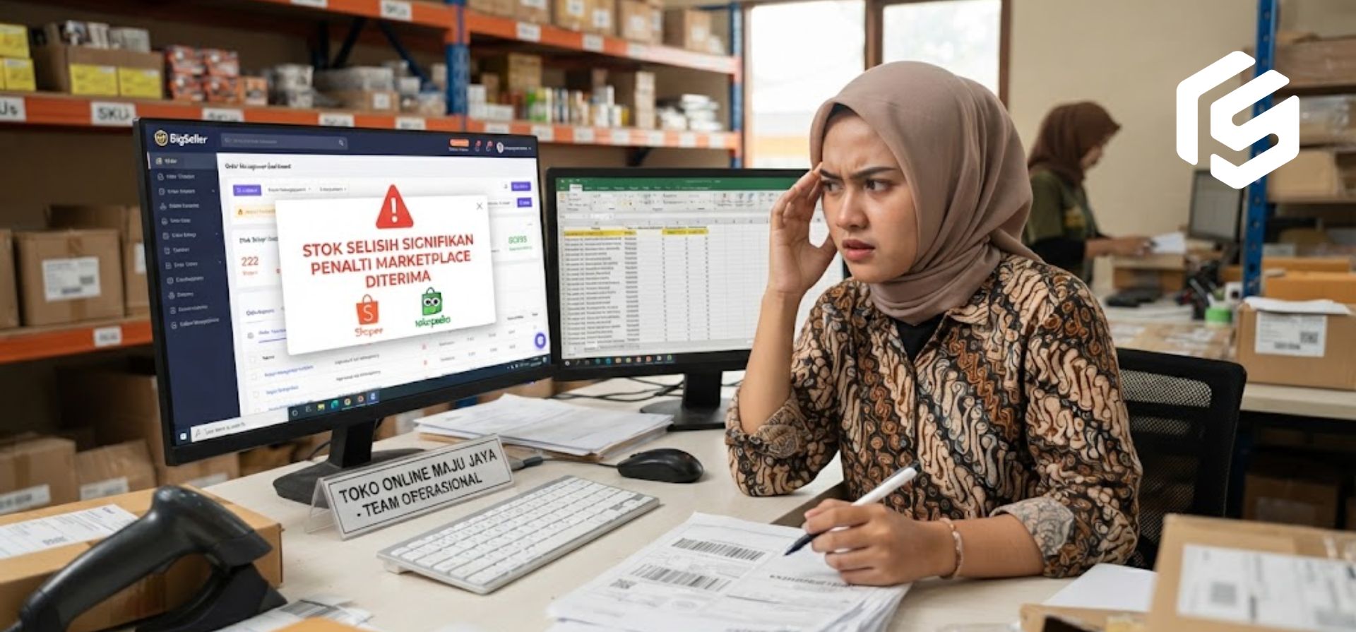 Dampak Buruk Selisih Stok terhadap Performa Toko dan Penalti dari Marketplace
