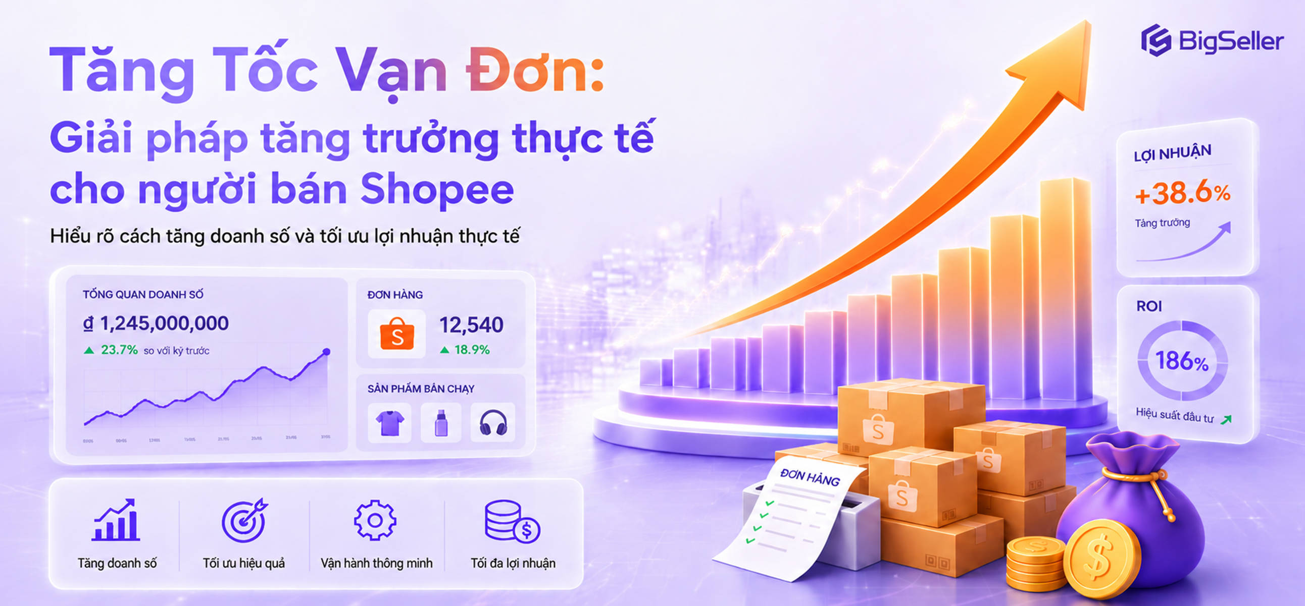 Tăng Tốc Vạn Đơn: Giải pháp tăng trưởng thực tế cho người bán Shopee