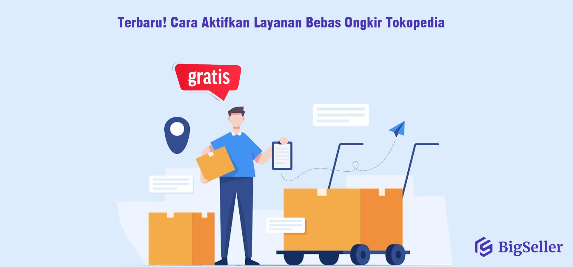 Terbaru! Cara Aktifkan Layanan Bebas Ongkir Tokopedia