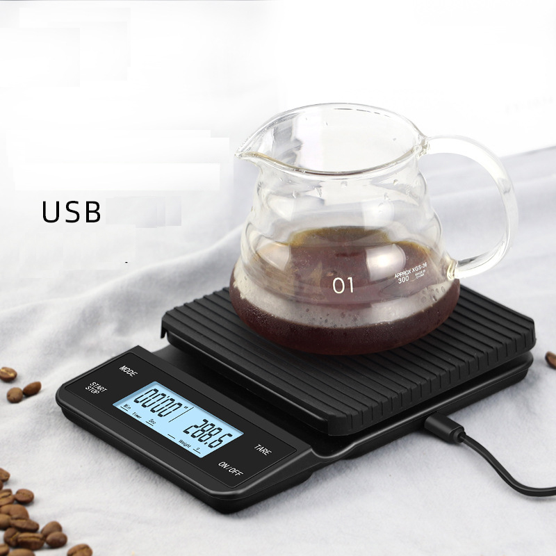 Coffee Gator Coffee Scale – Digital, Multifunctional, Weighing Kitchen Scale  w/ Timer & ?Large LCD for Food