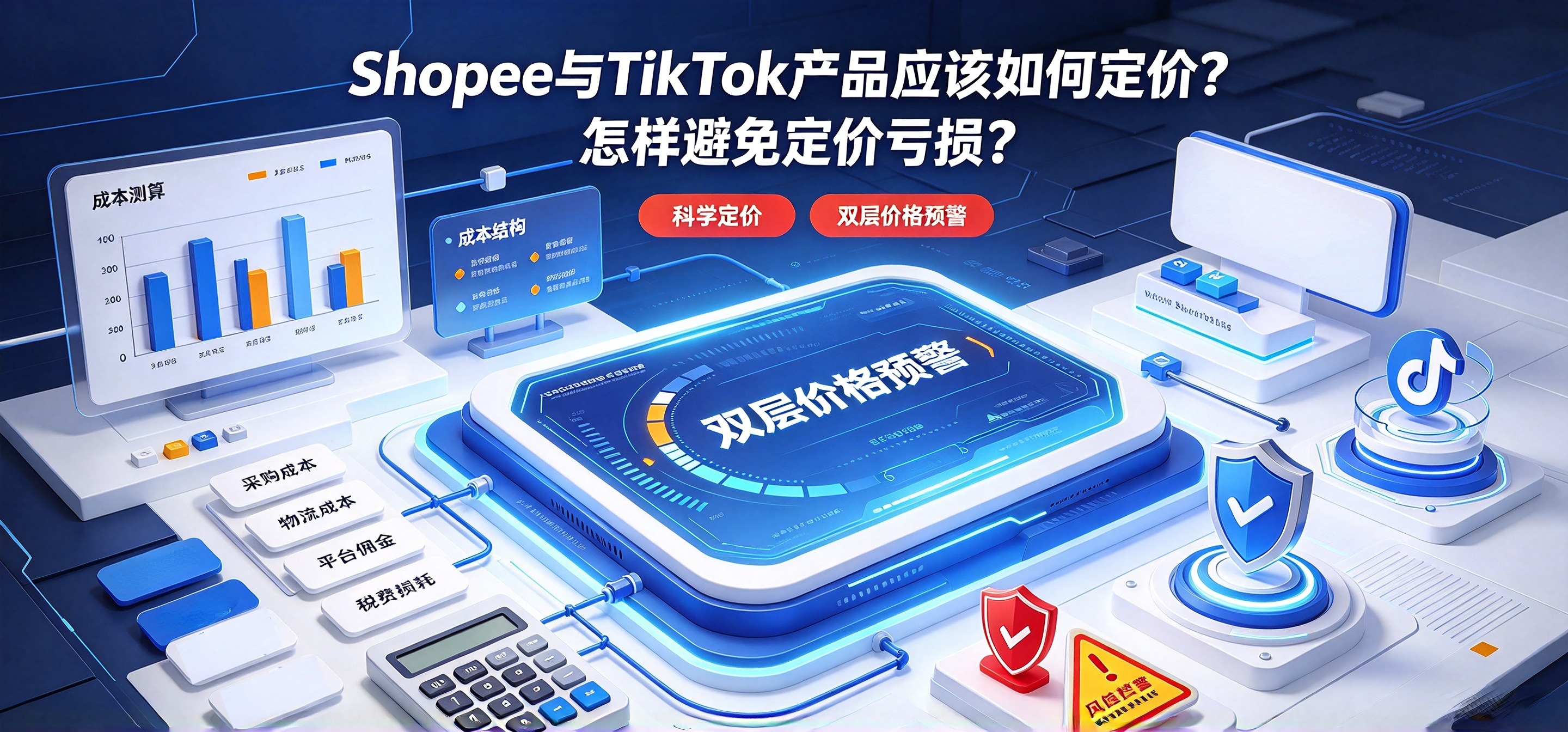 Shopee与TikTok 产品应该如何定价?怎样避免定价亏损?