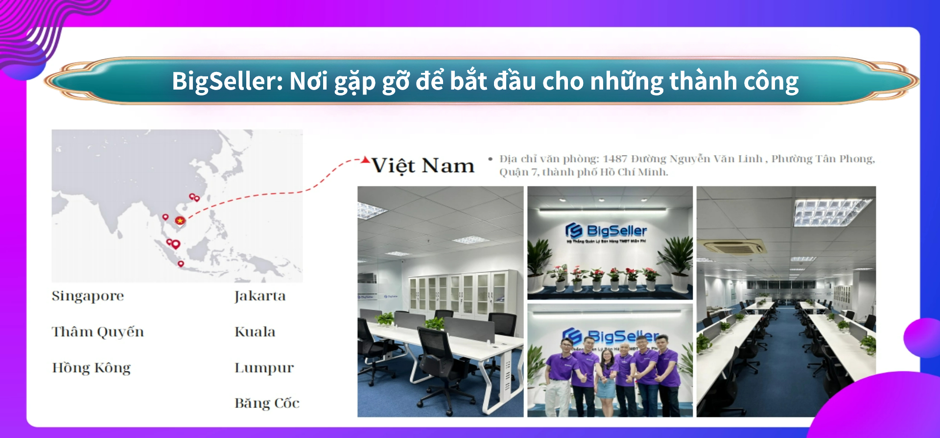 BigSeller - Nơi gặp gỡ để bắt đầu cho những thành công