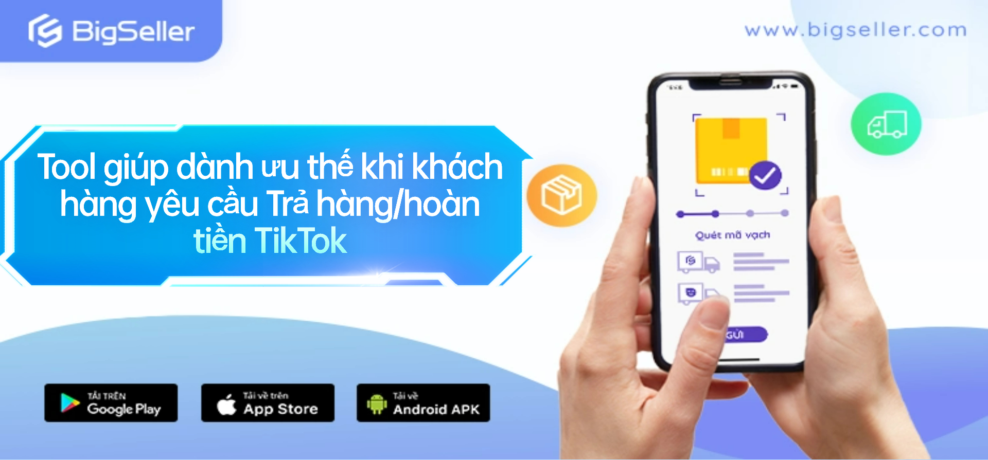 Tool giúp bạn dành ưu thế khi khách hàng yêu cầu Trả hàng/hoàn tiền TikTok