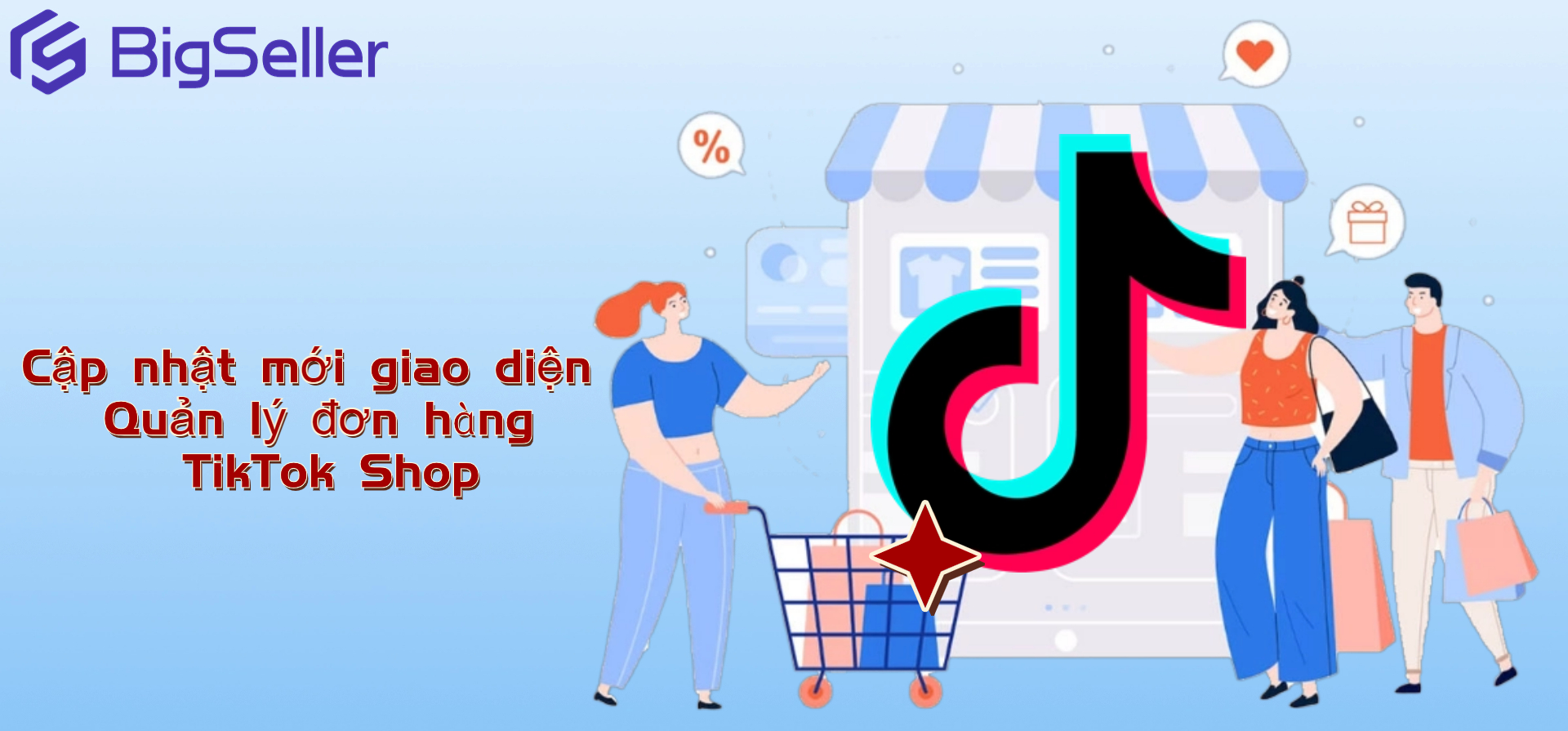 Cập nhật mới giao diện Quản lý đơn hàng TikTok Shop