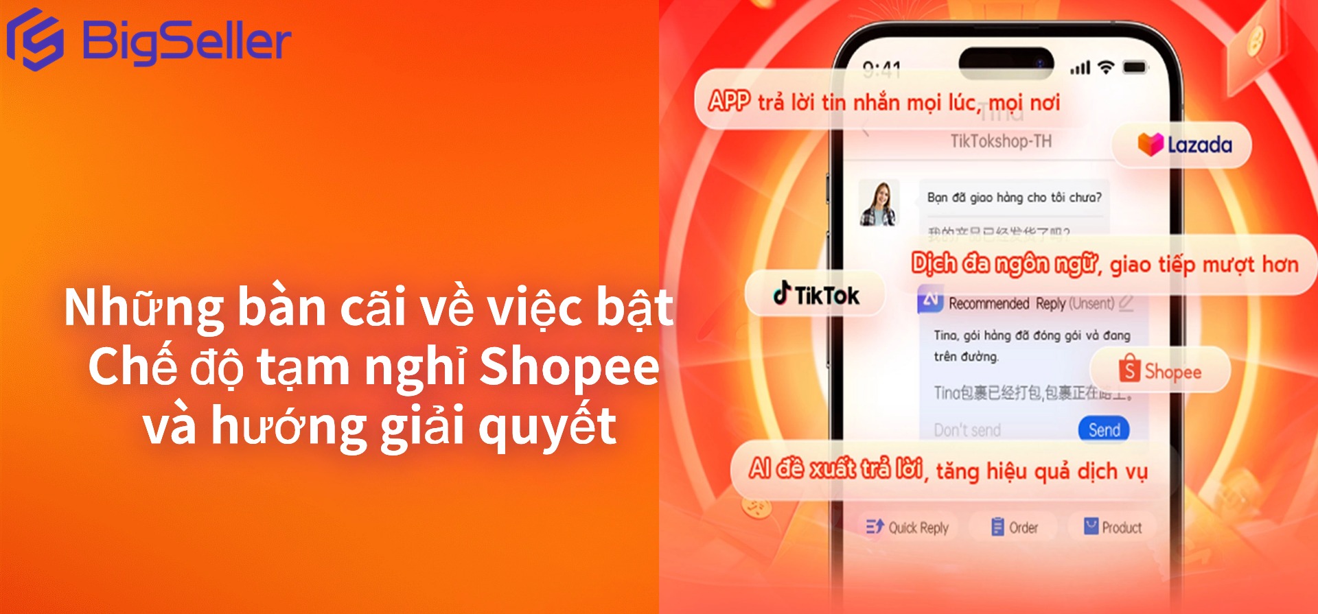 Những bàn cãi về việc bật Chế độ tạm nghỉ Shopee và giải pháp