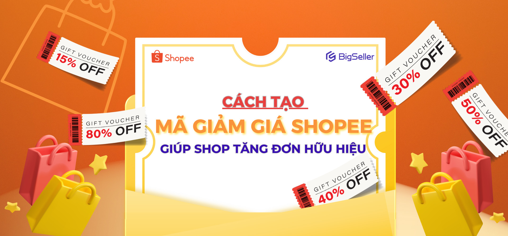 Cách tạo mã giảm giá Shopee giúp Shop tăng đơn hữu hiệu