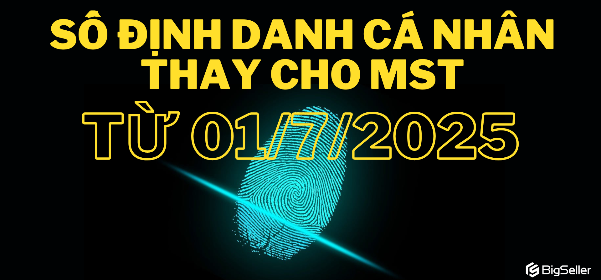 Số định danh cá nhân thay cho mã số thuế từ 01/7/2025
