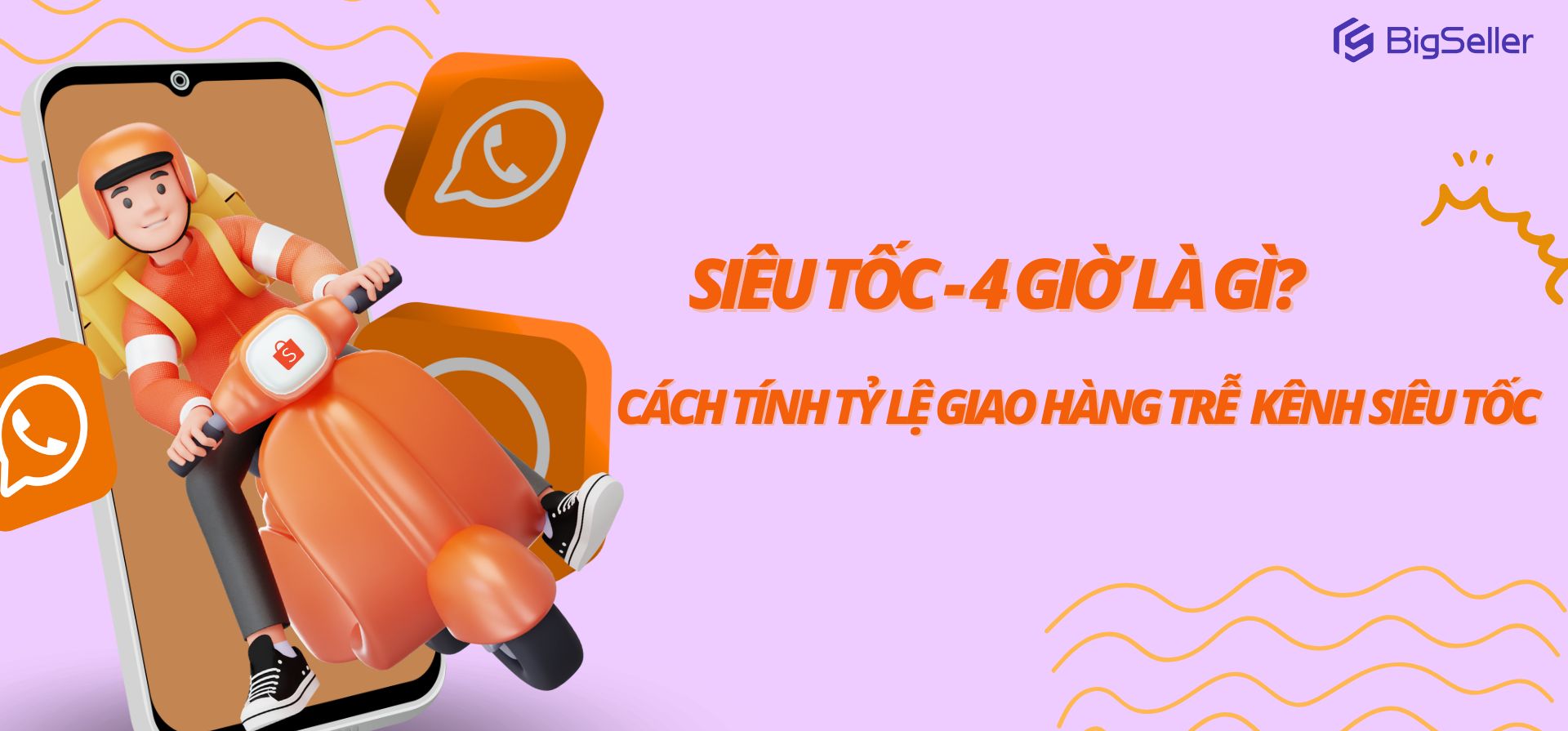 Siêu tốc 4 Giờ là gì? Cách tính tỷ lệ giao hàng trễ kênh Siêu Tốc