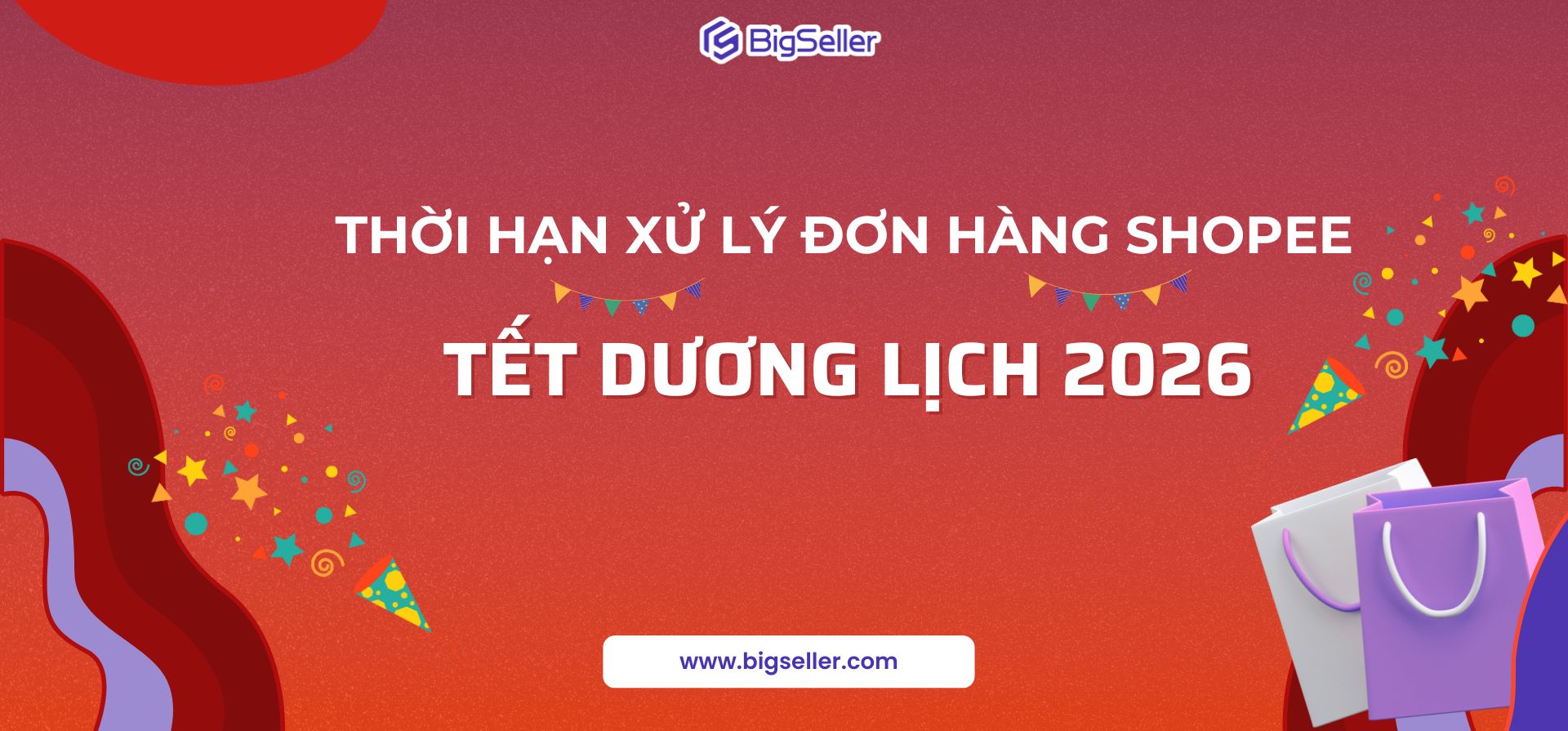 Thời hạn xử lý đơn hàng Shopee dịp Tết Dương lịch 2026