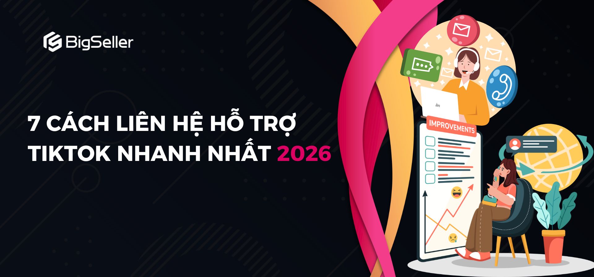 7 Cách liên hệ hỗ trợ TikTok nhanh nhất 2026